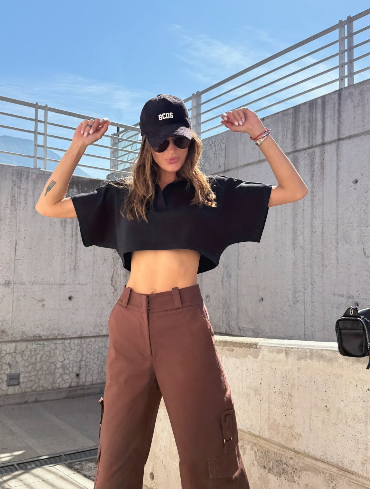 Cropped Negro Zen - 51213