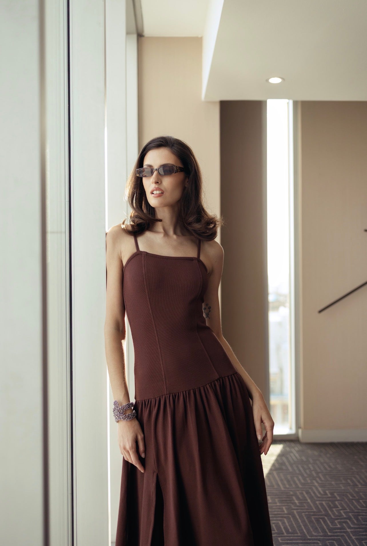 Vestido Marron Zen - 11627