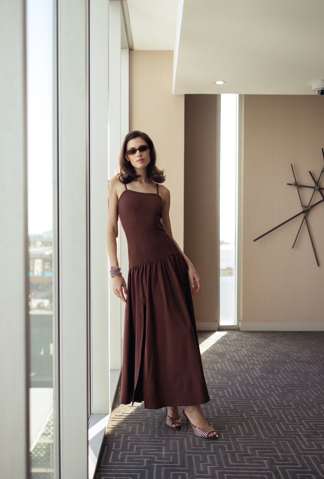 Vestido Marron Zen - 11627