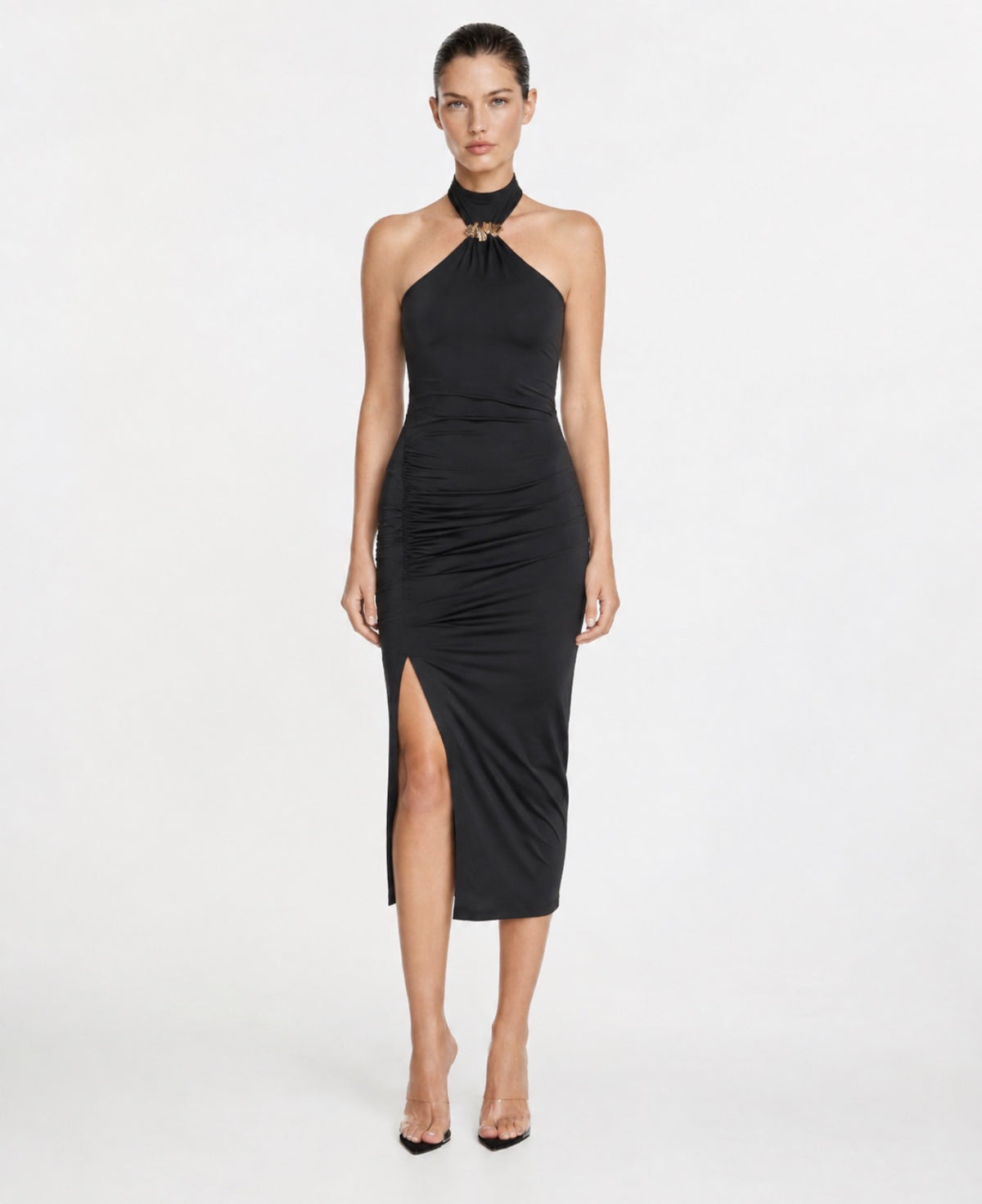 Vestido Stefanos Negro Alanis