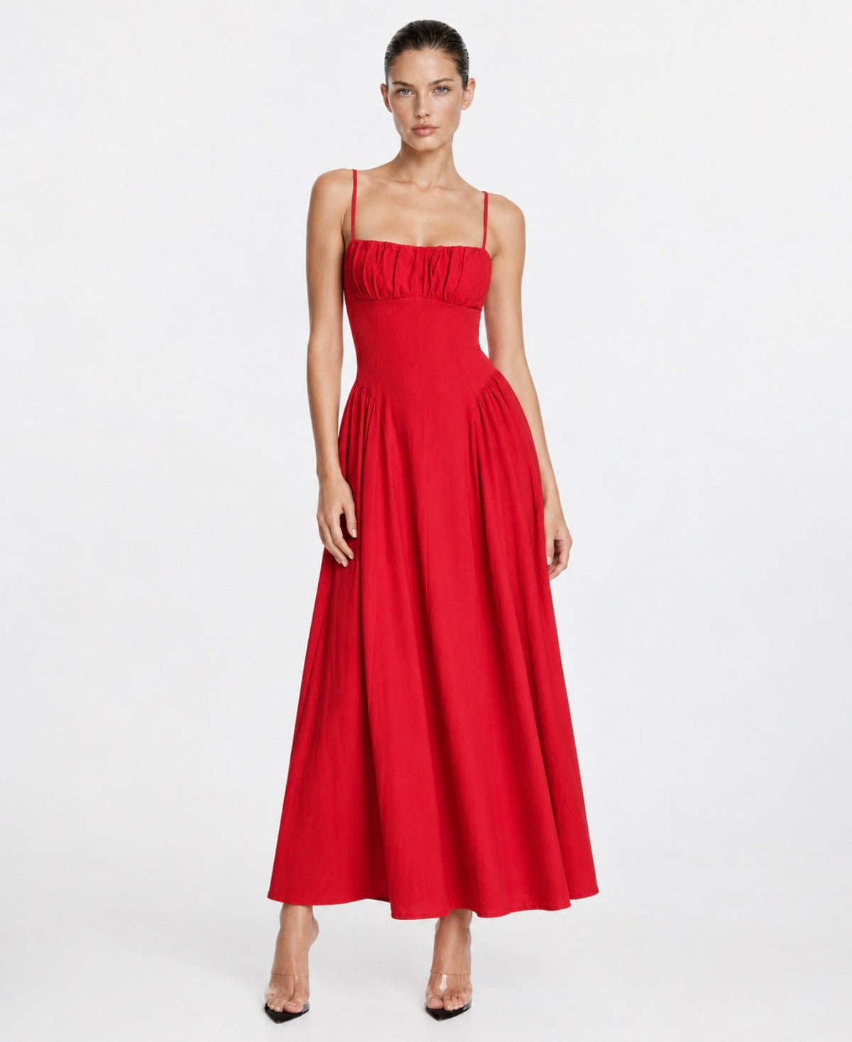 Vestido Carla Rojo