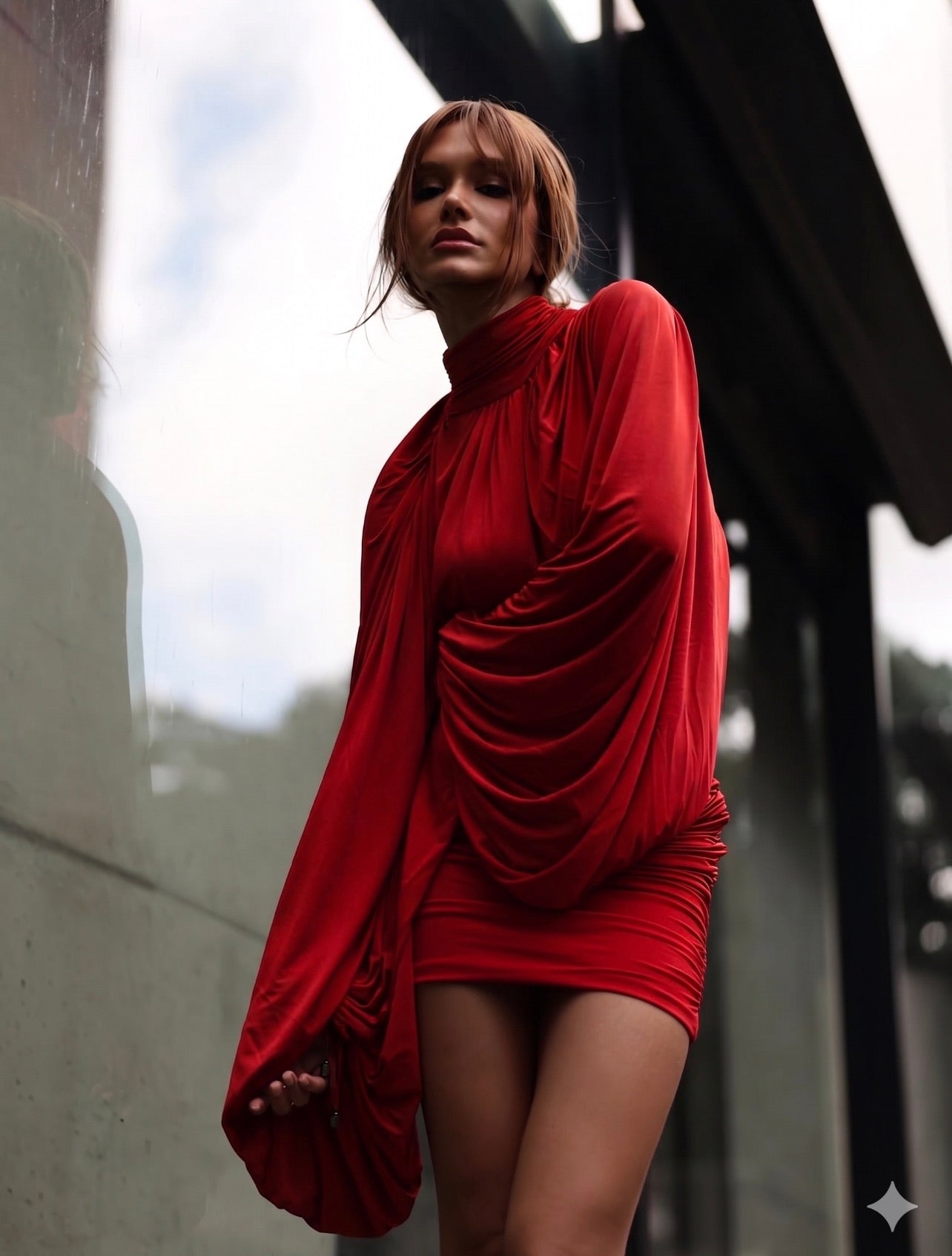 Conjunto Corto Rojo Oasis