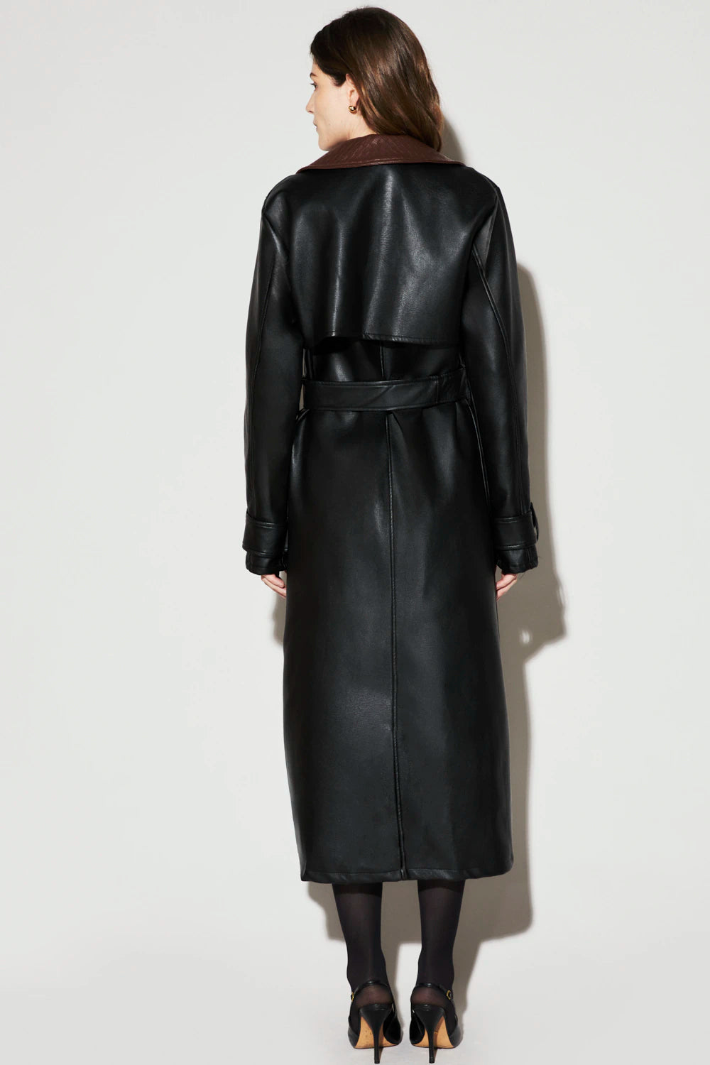 Trench Coat Lia Negro Rock Lola