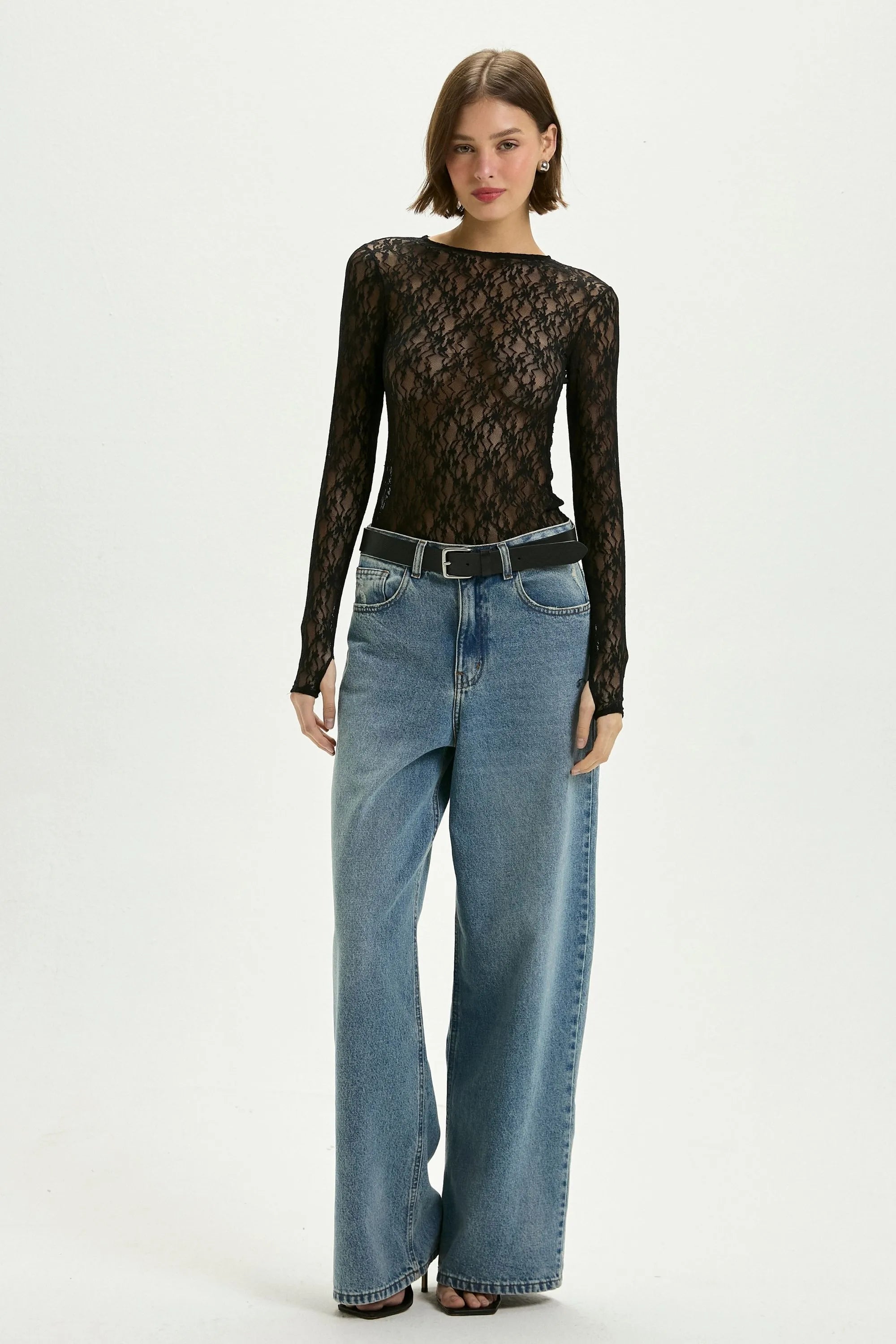 Blusa Ariel Negra Leblog
