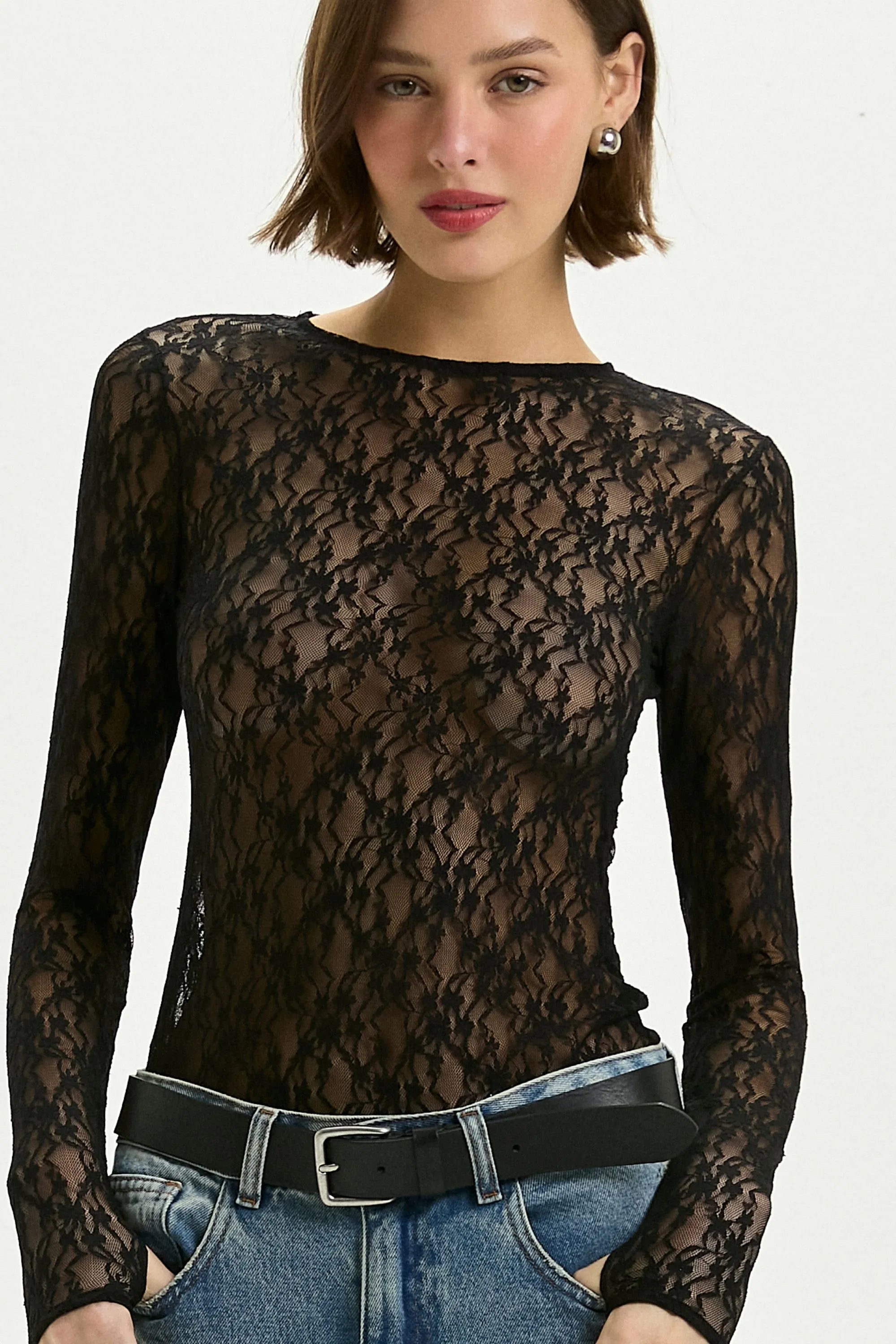 Blusa Ariel Negra Leblog