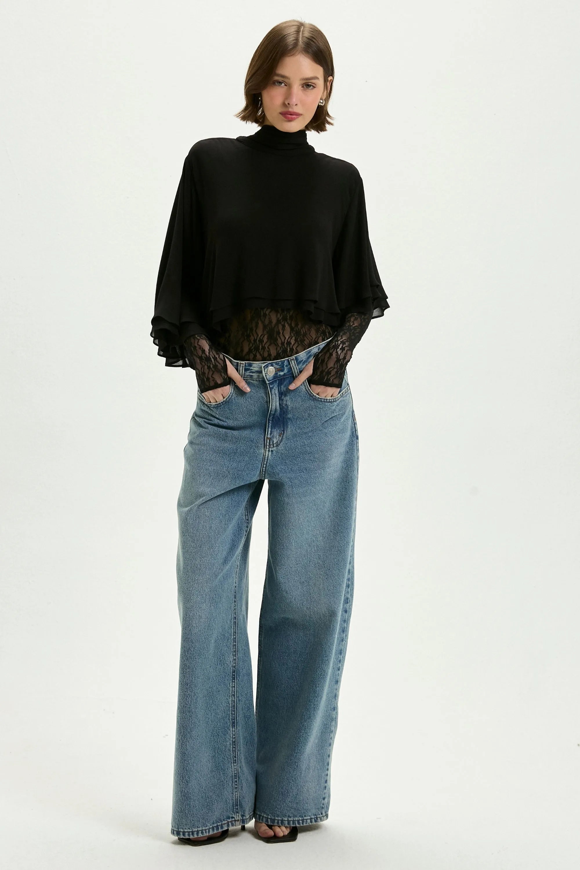 Blusa Ariel Negra Leblog