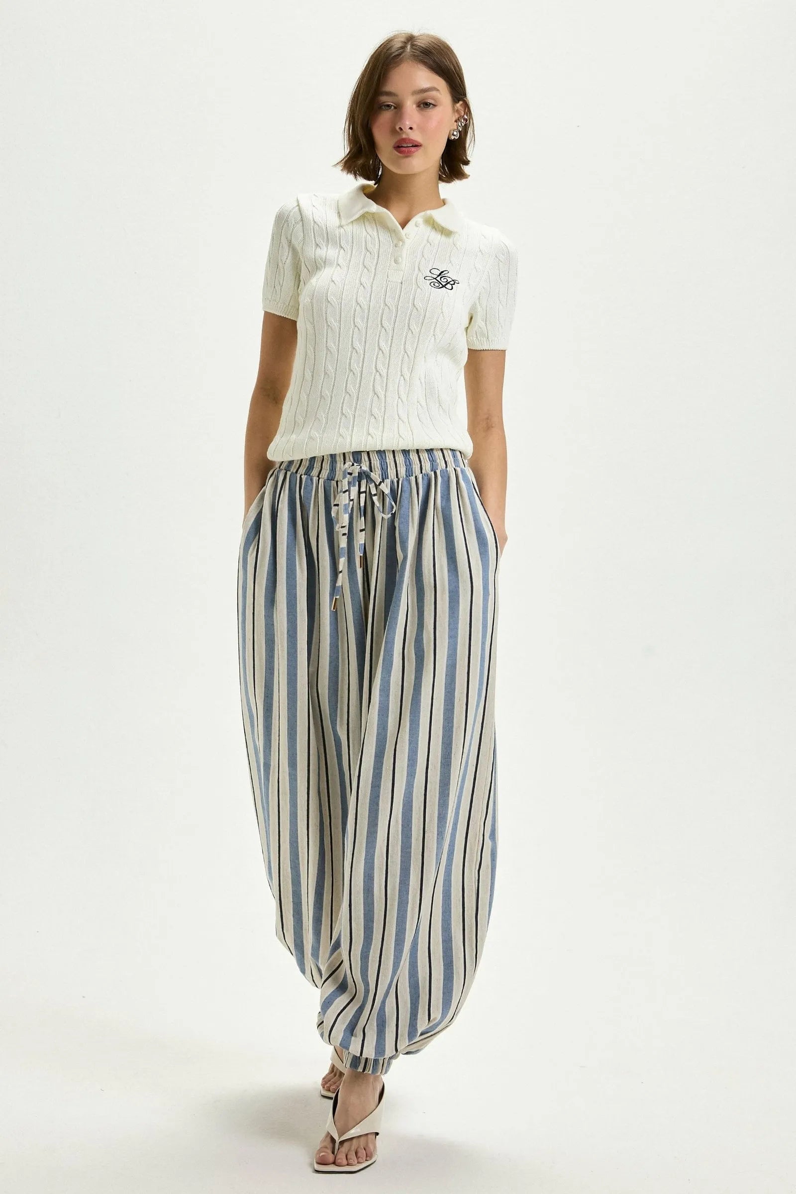 Pantalon Glaucia Rayas Leblog