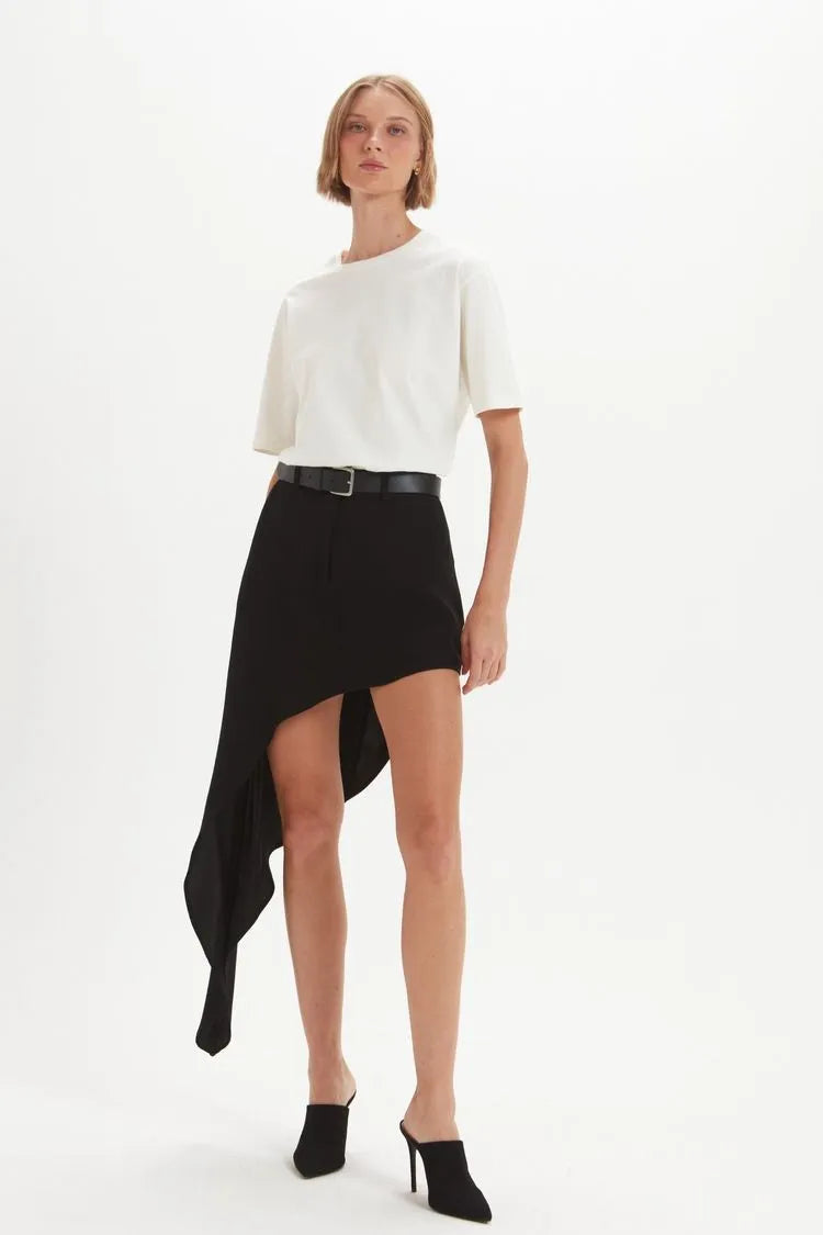 Falda Helo Negra Leblog