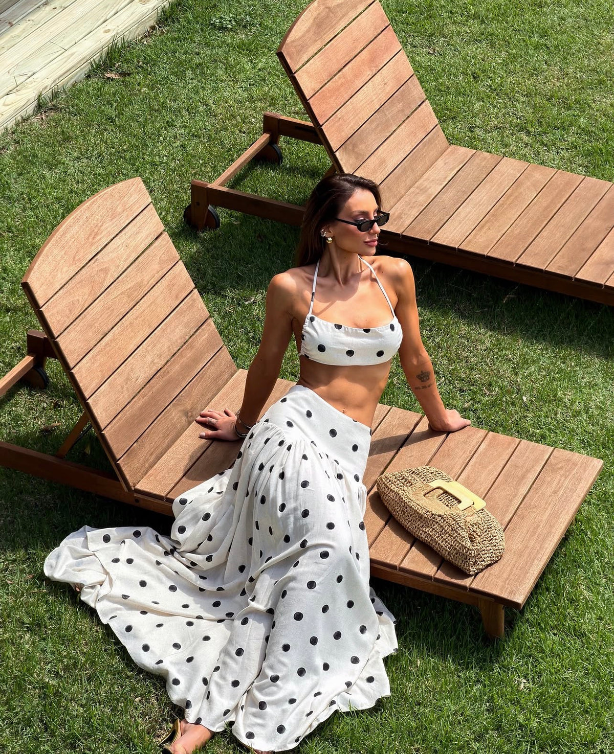 Conjunto Lino Poa Antonia Oasis