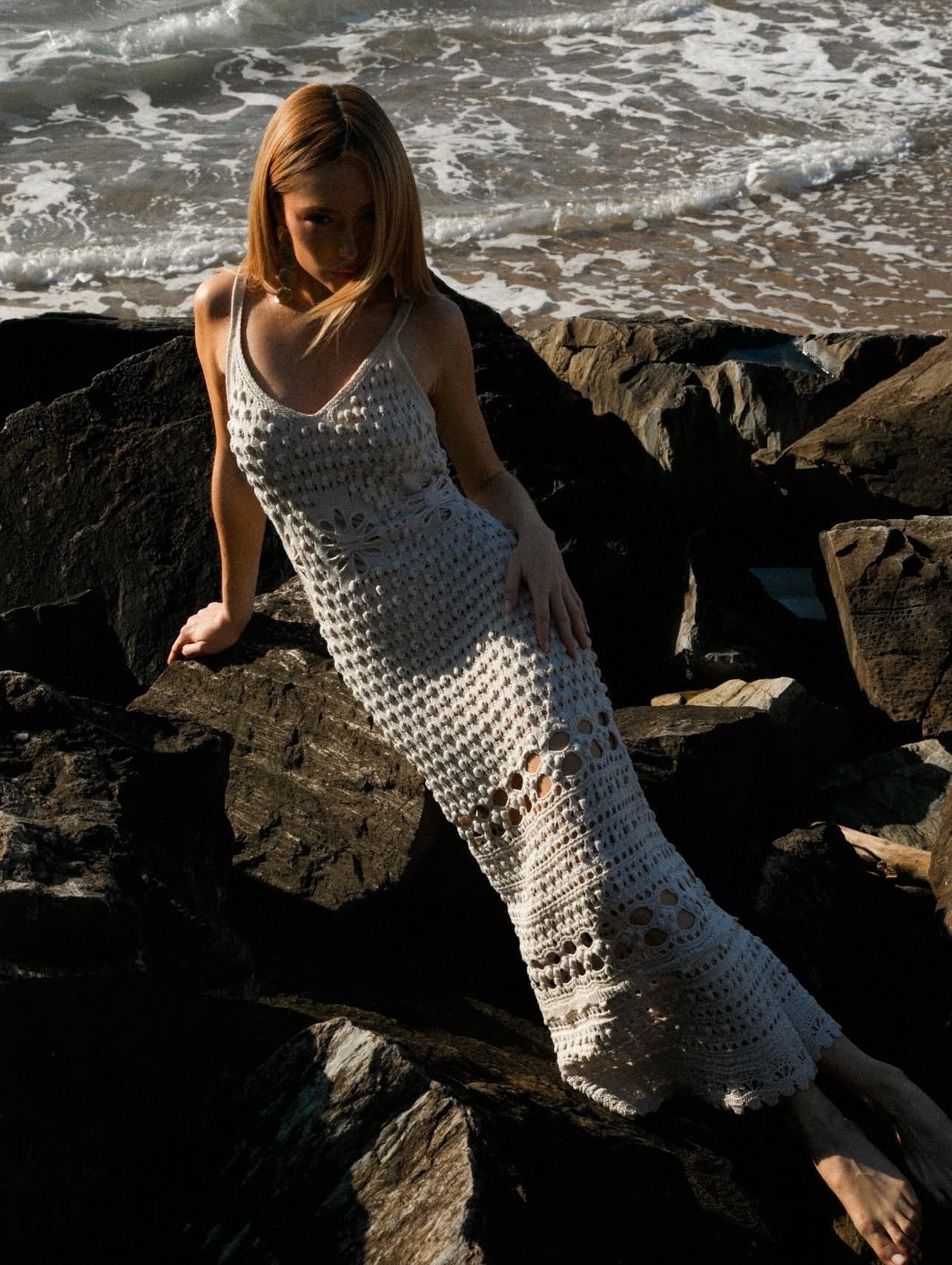 Vestido Vicky Beige Rock Lola