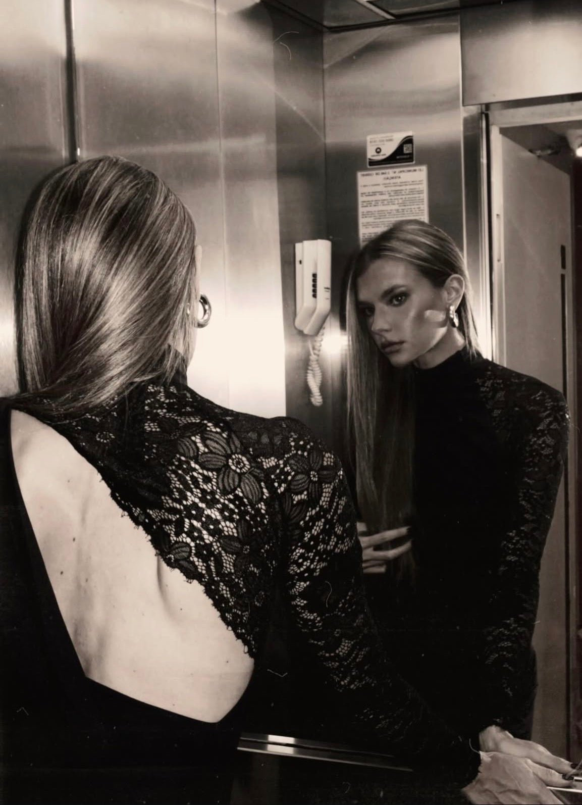 Vestido Valentina Negro Leblog