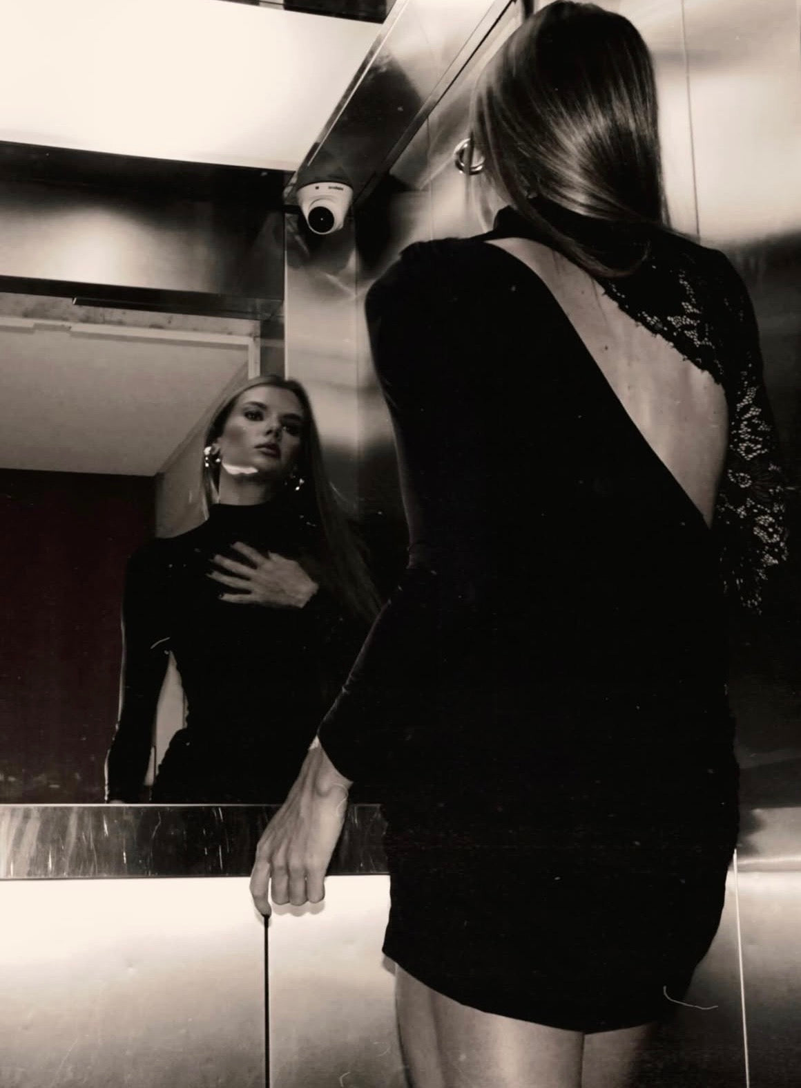 Vestido Valentina Negro Leblog