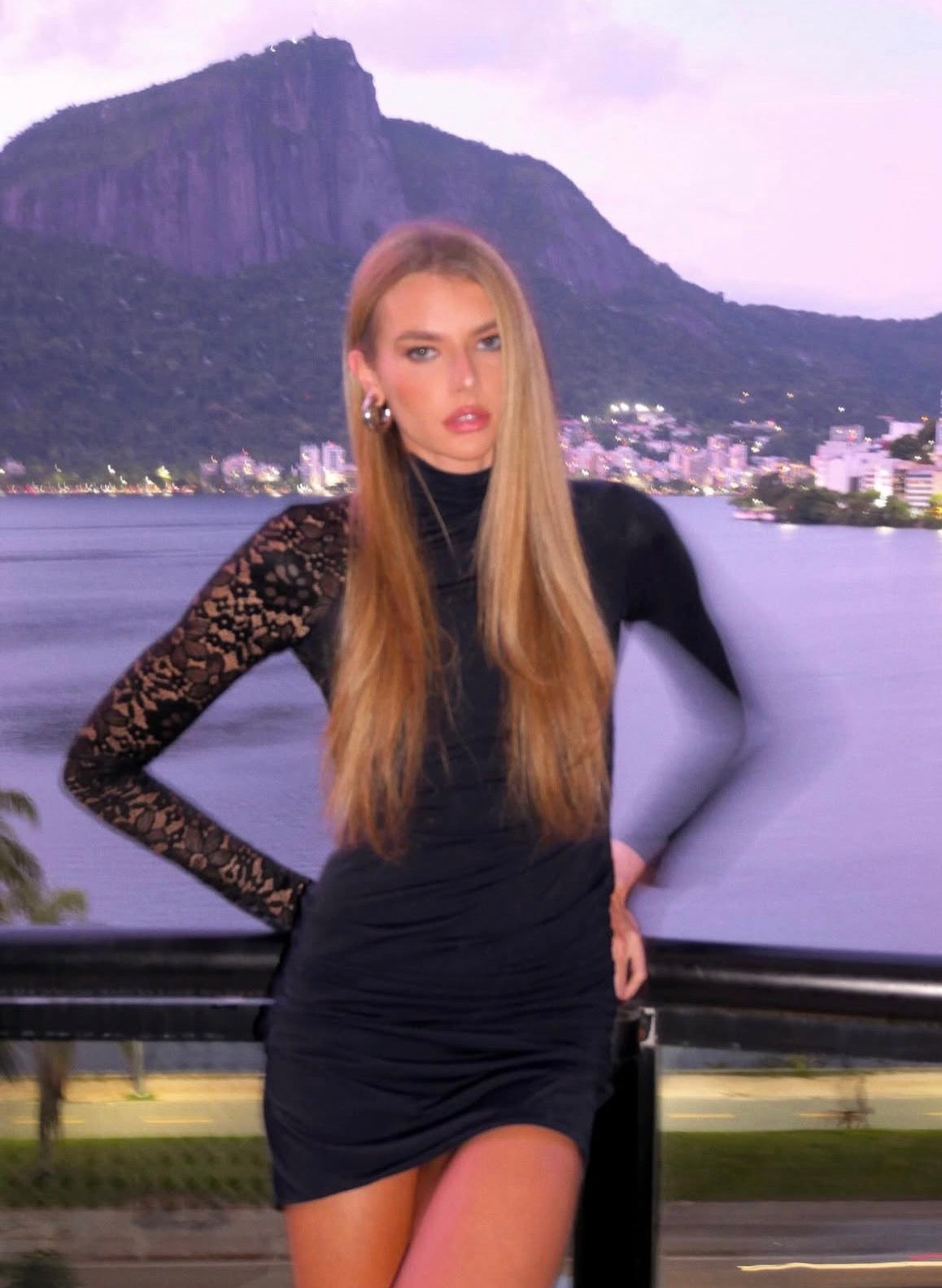 Vestido Valentina Negro Leblog