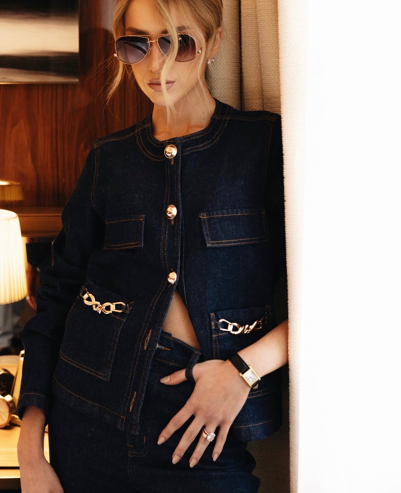 Chaqueta Jeans Sasha Leblog