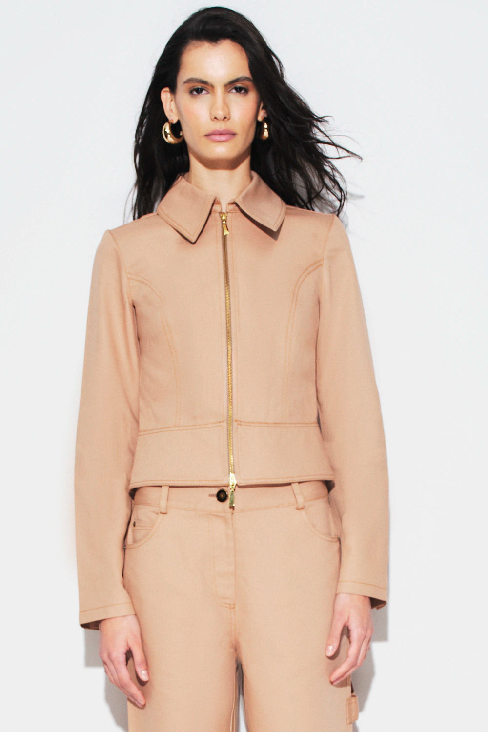 Chaqueta Aubrey Beige Rock Lola