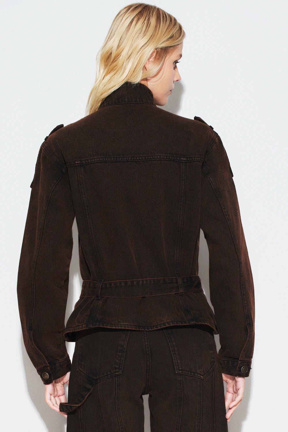 Chaqueta Delilah Marron Rock Lola