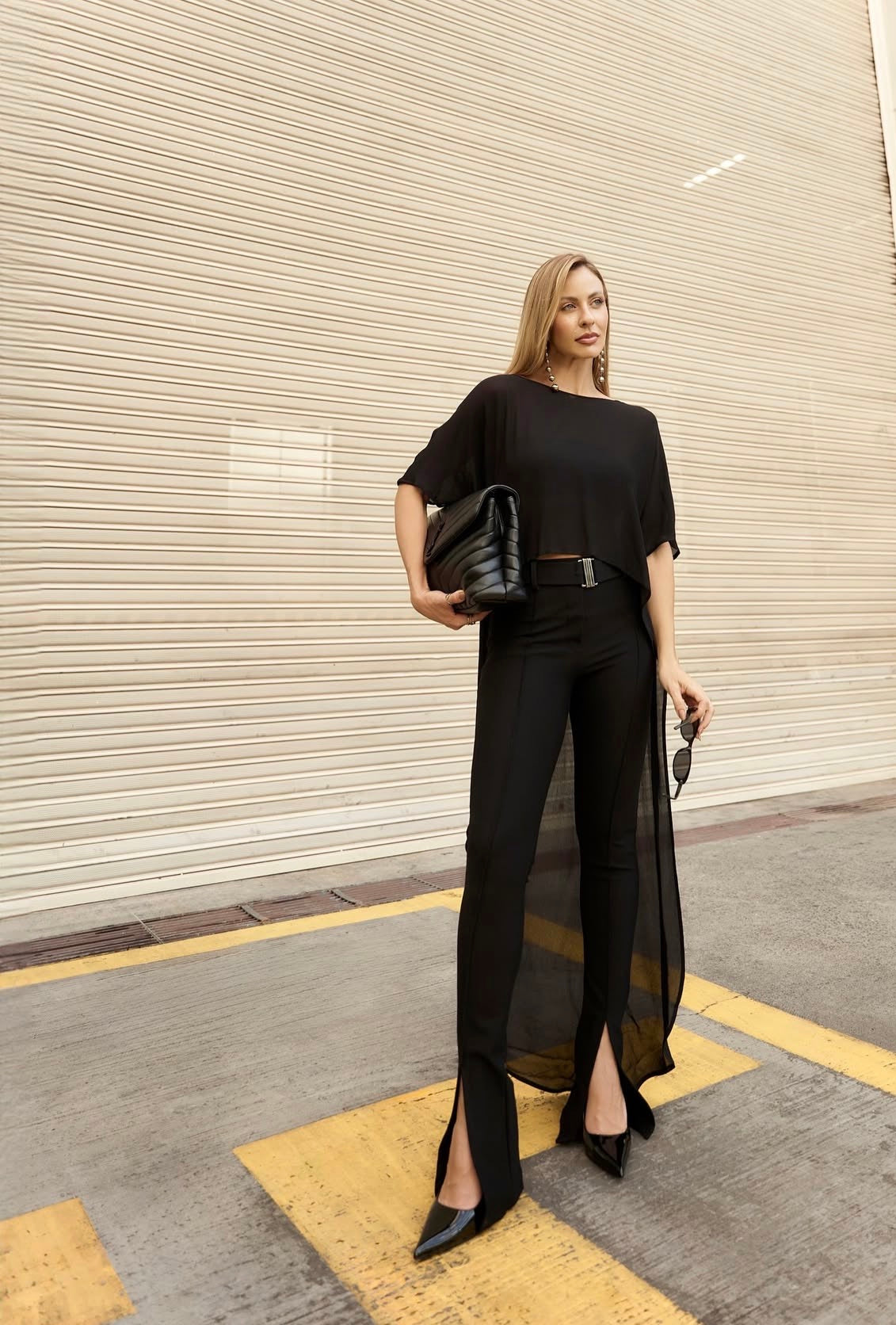 Pantalon Fernanda Negro Leblog