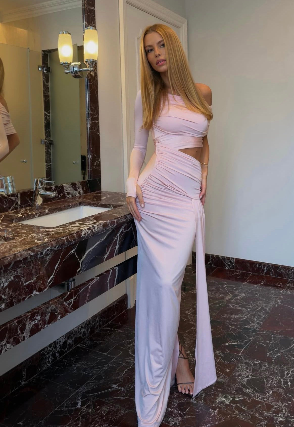 Vestido Aurore Rosado Rock Lola