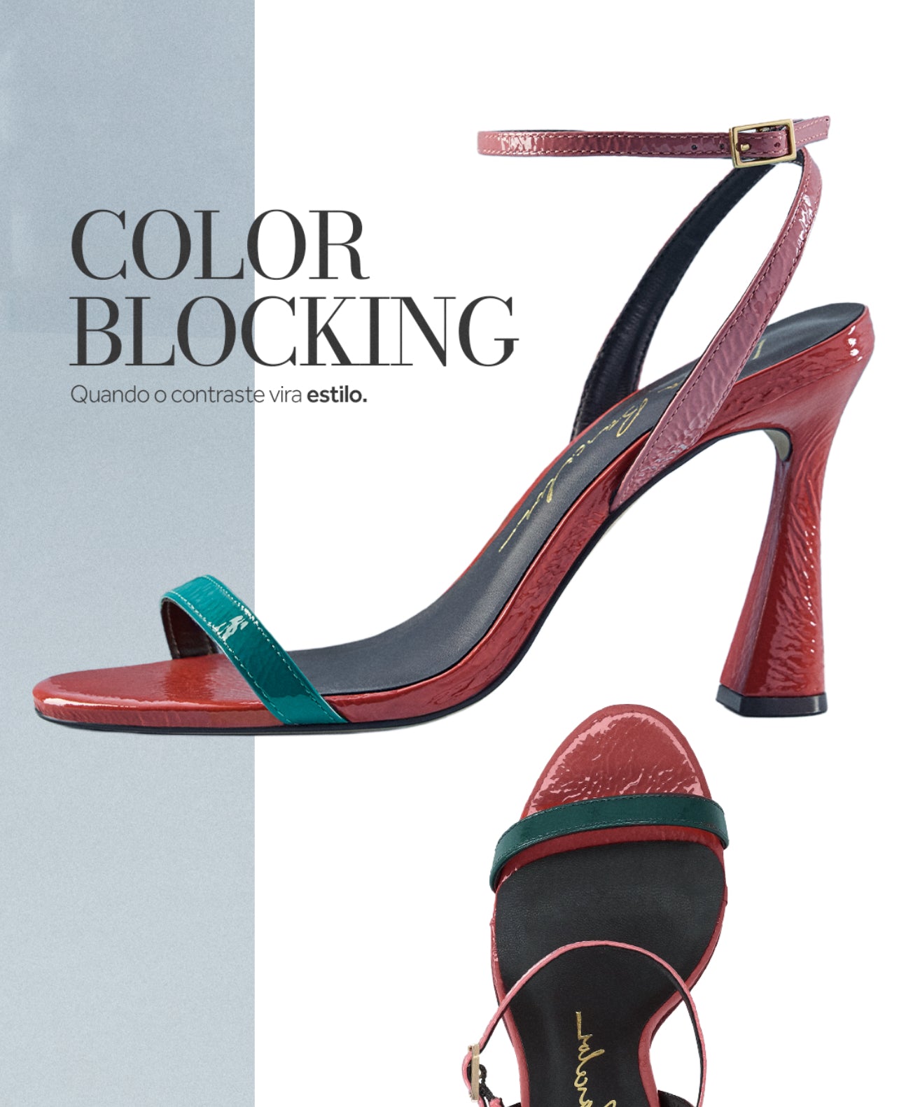 Sandalia Cuero Multicolor Luiza Barcelos - 138