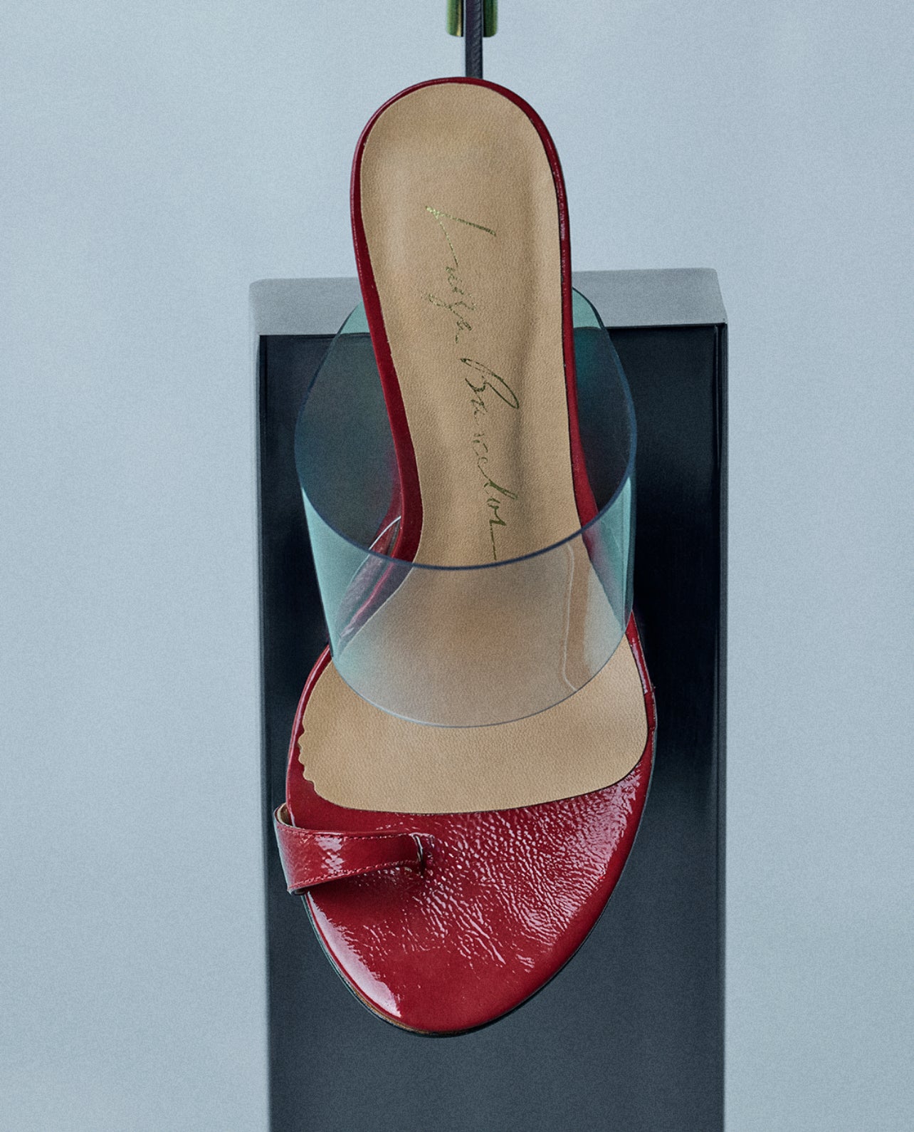 Mule Cuero Roja Luiza Barcelos - 137