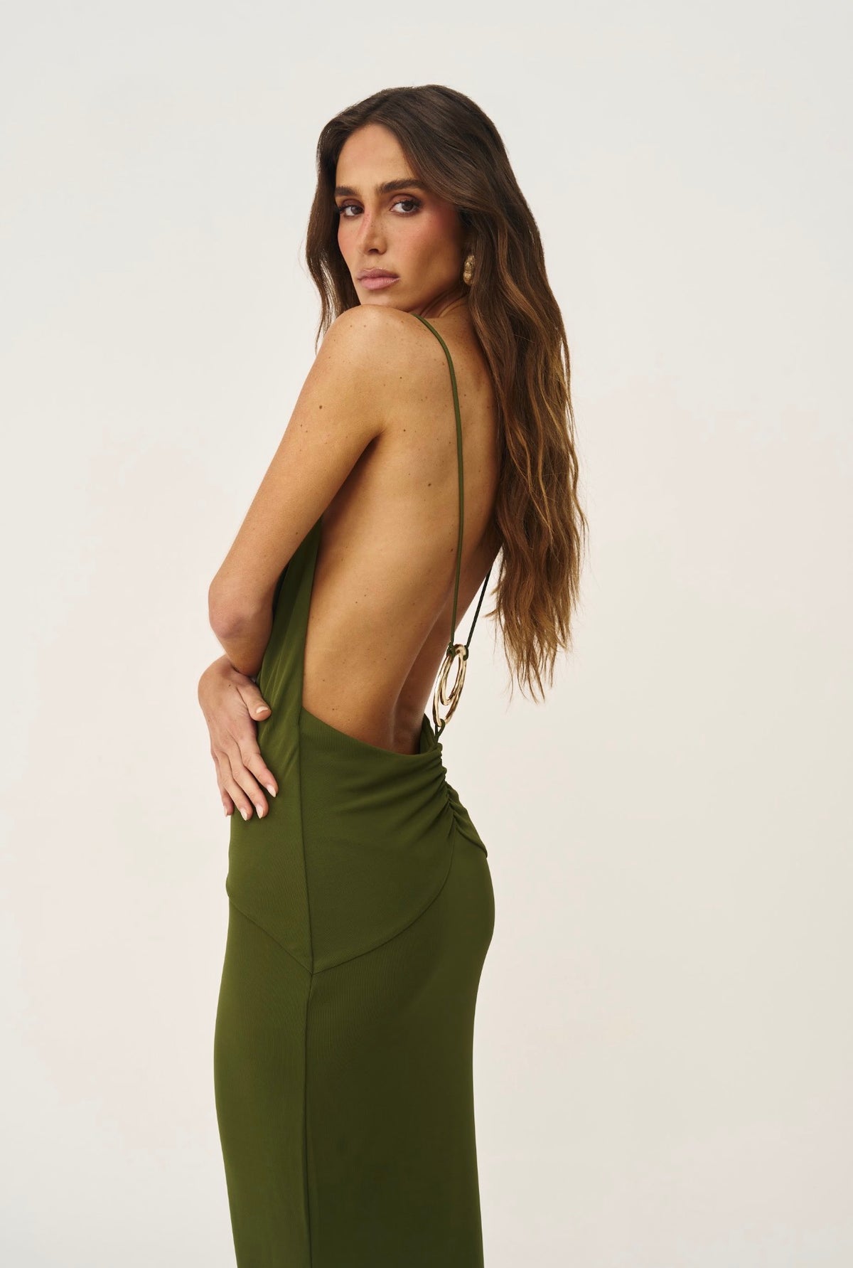 Vestido Isalye Verde Oasis