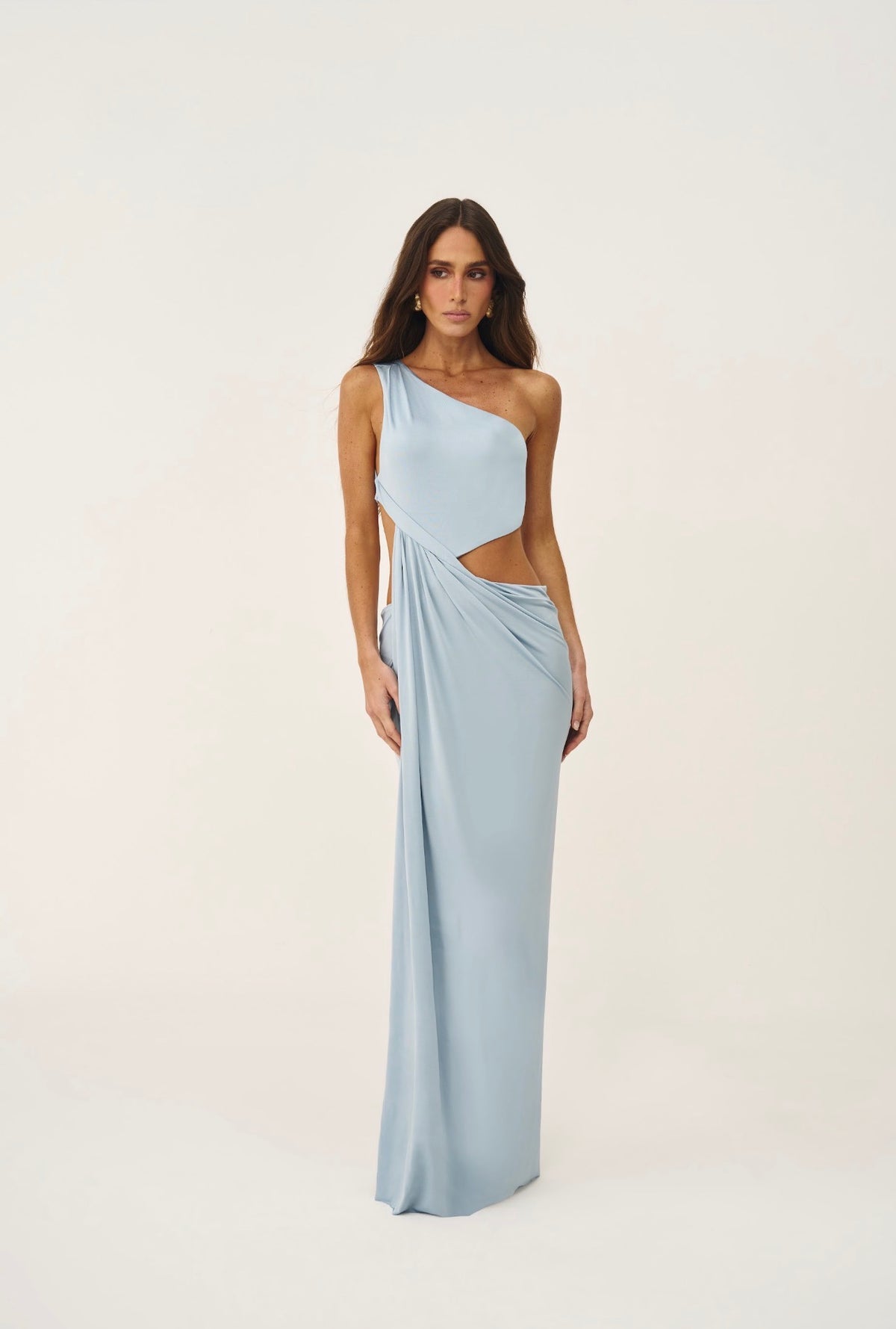 Vestido Jessara Azul Oasis