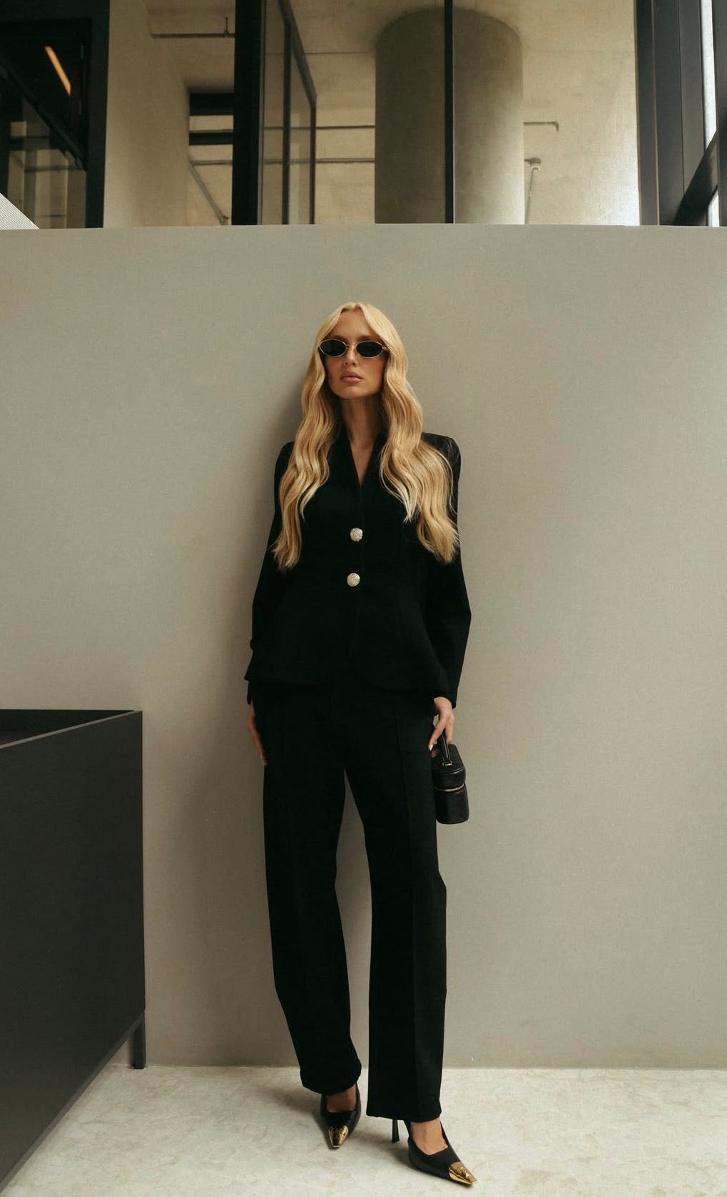 Pantalon Mel Negro Leblog
