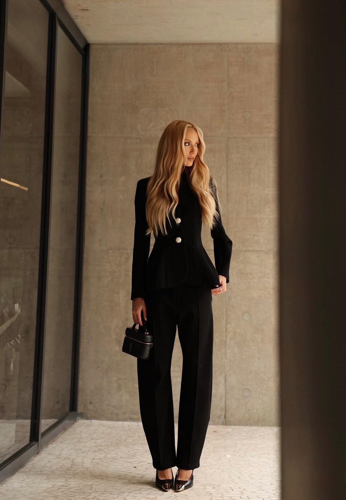 Pantalon Mel Negro Leblog