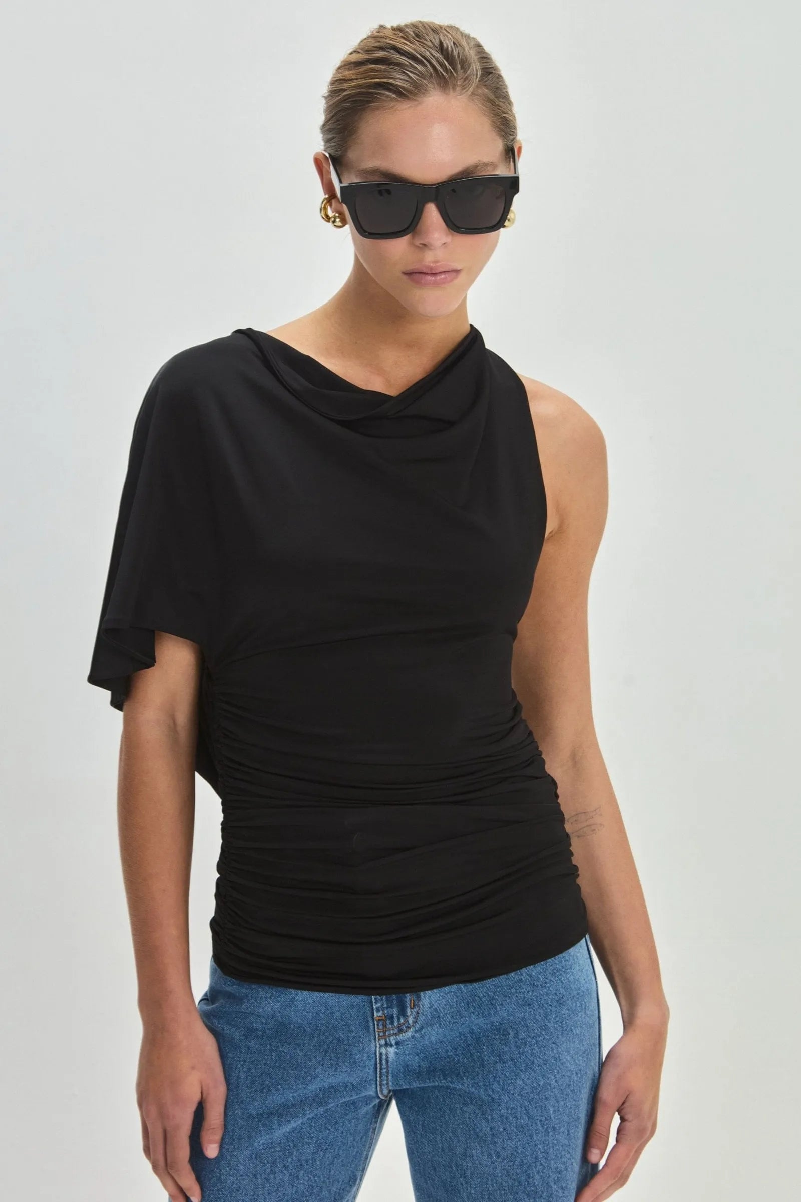 Blusa Tania Negra Leblog