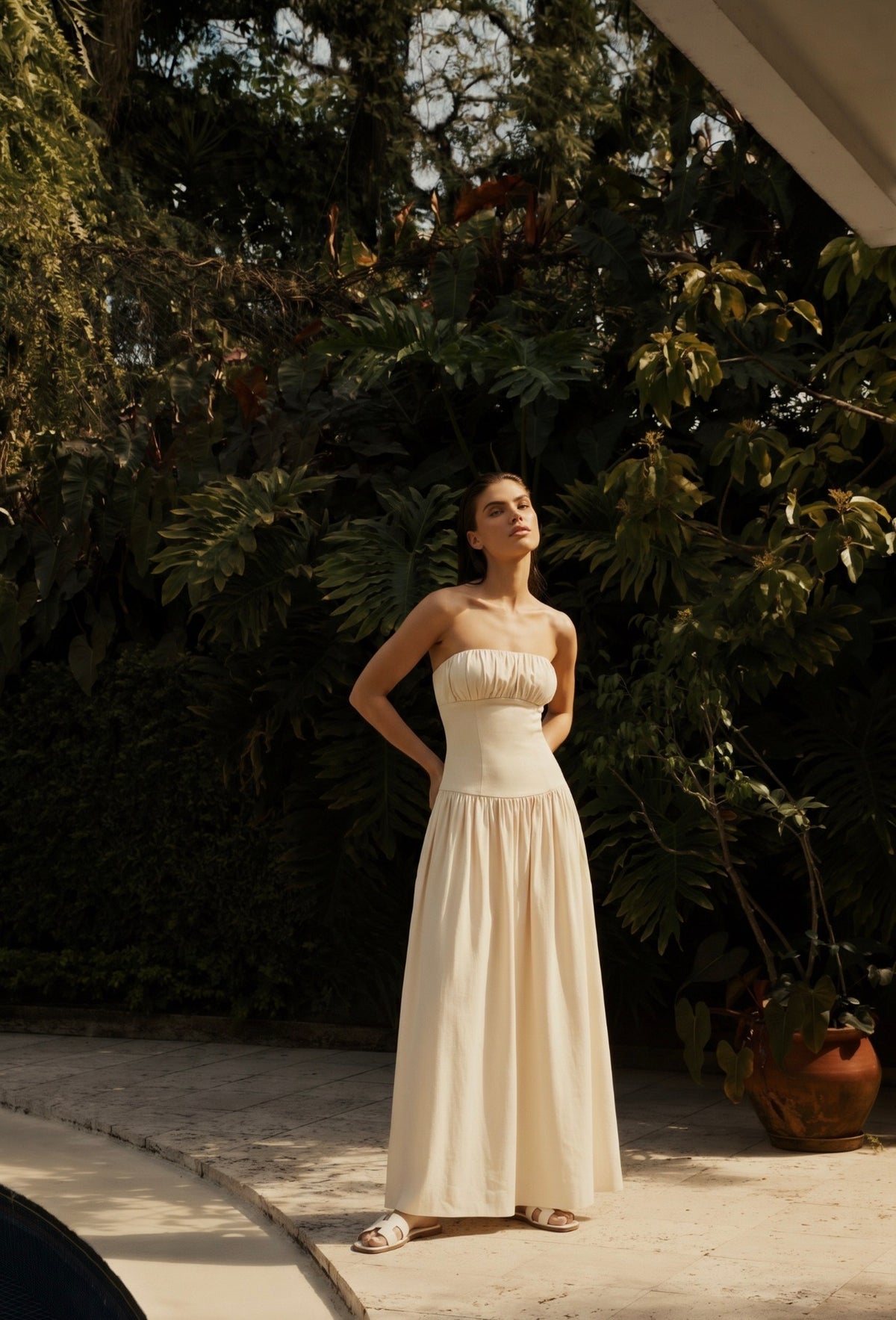 Vestido Alice Beige Mysk