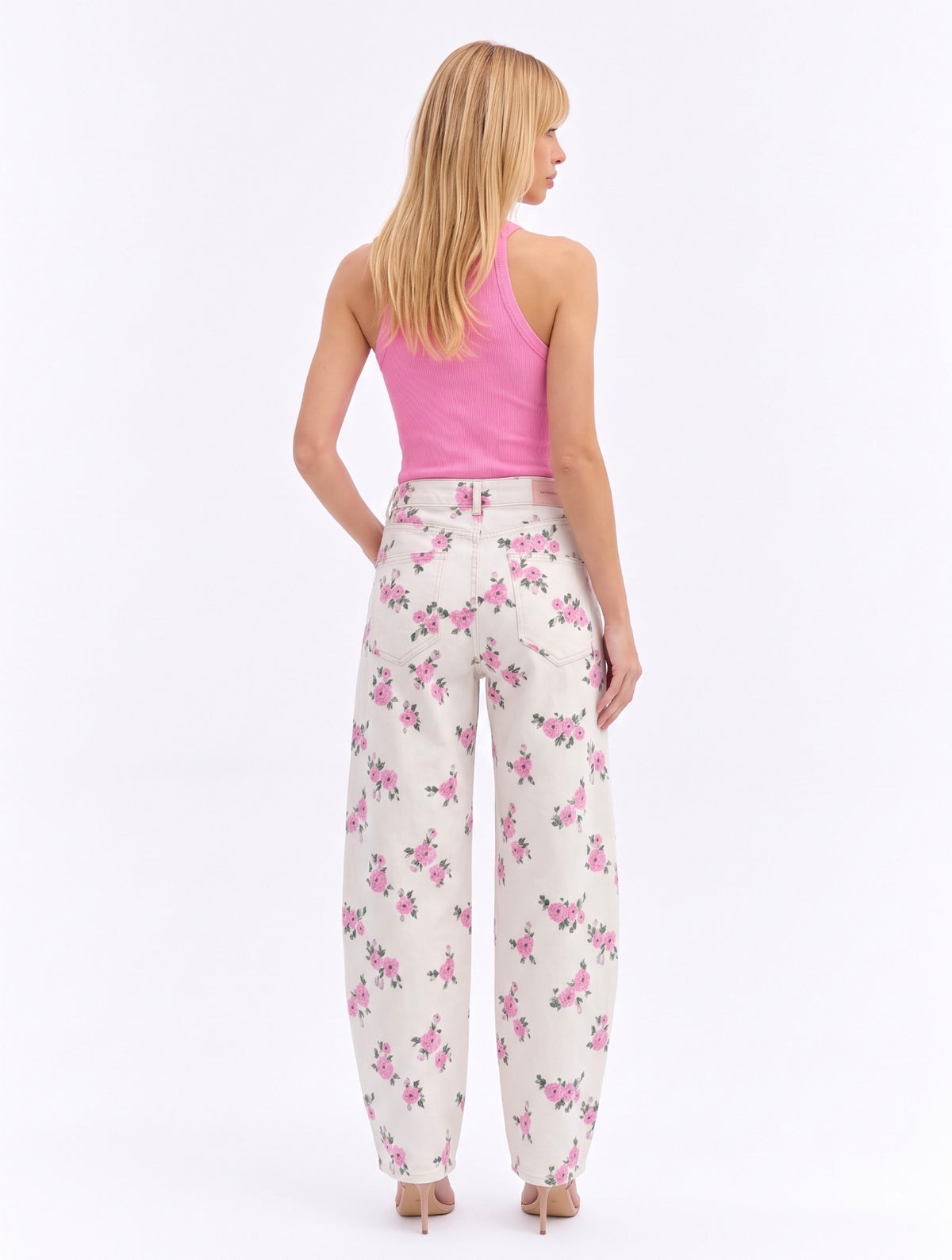 Pantalon Balloon Rose Flower