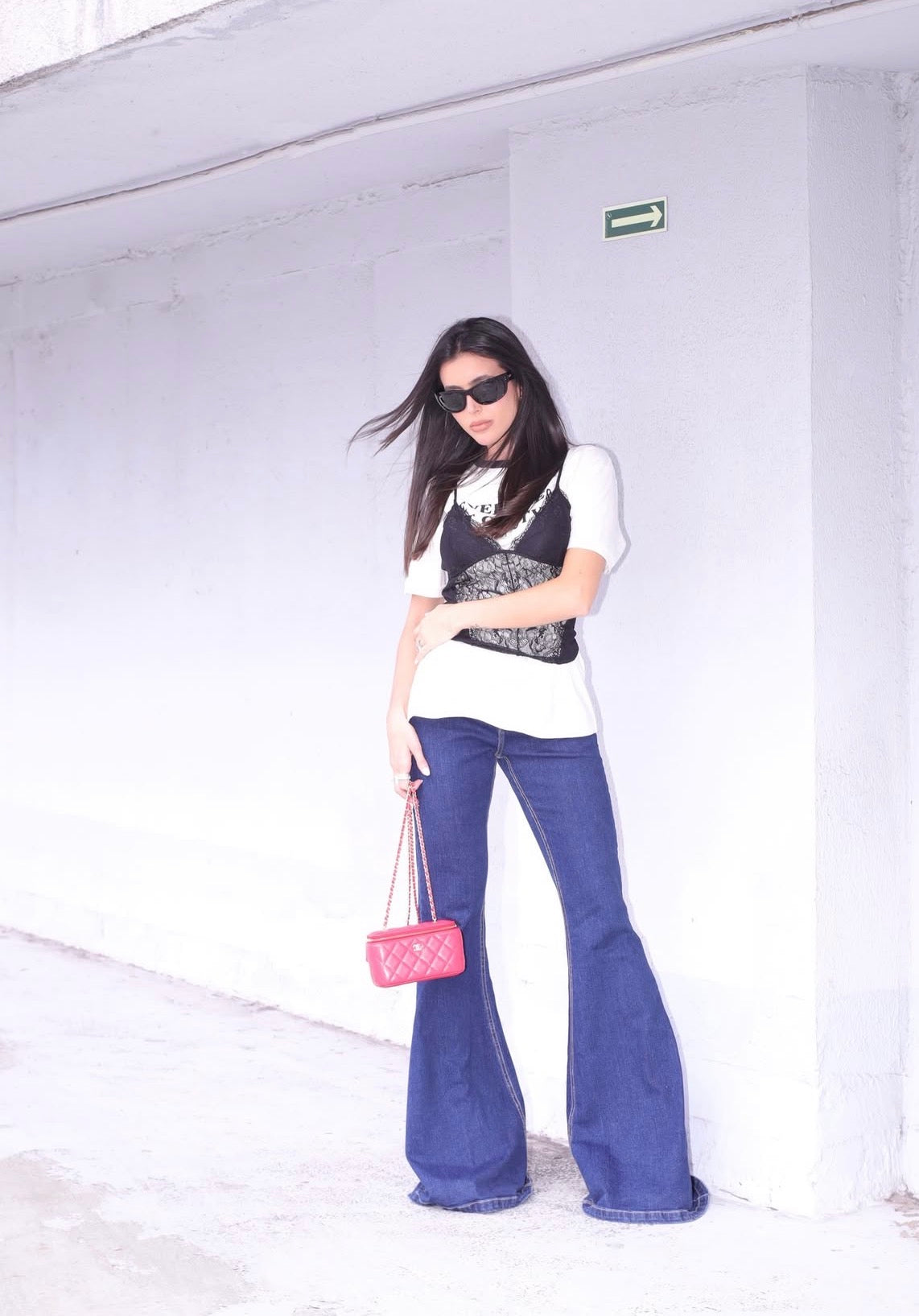 Top Layla Encaje Negro Leblog