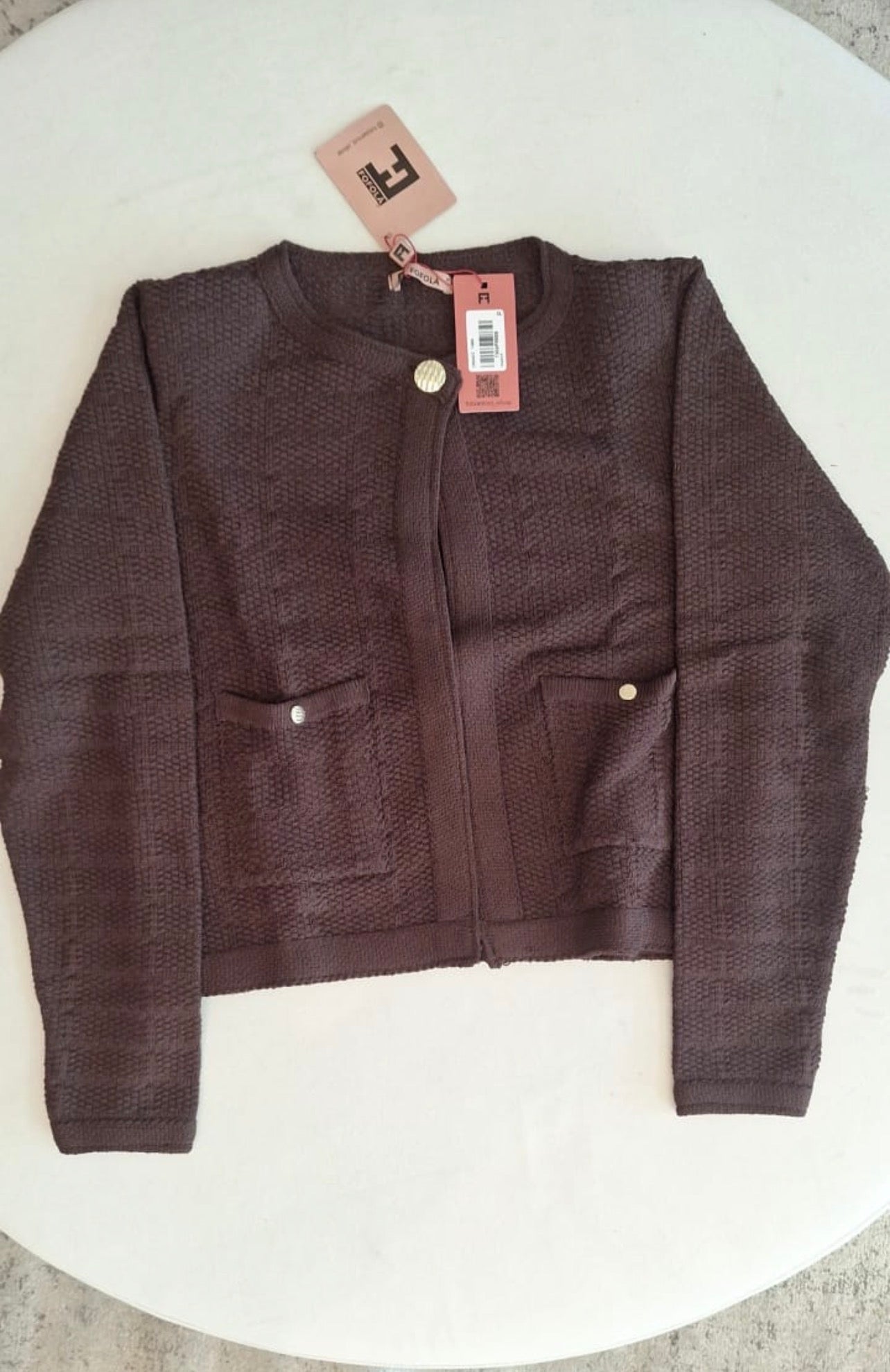 Chaleco Yara Marron Fofola