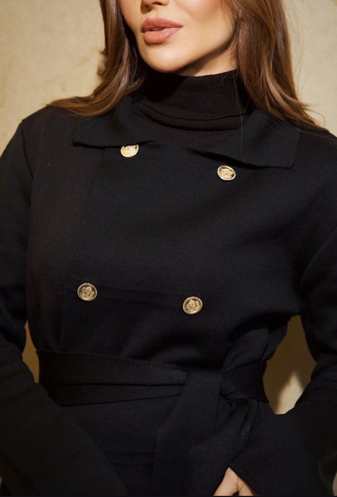 Trench Juliete Tejido Marron Fofola