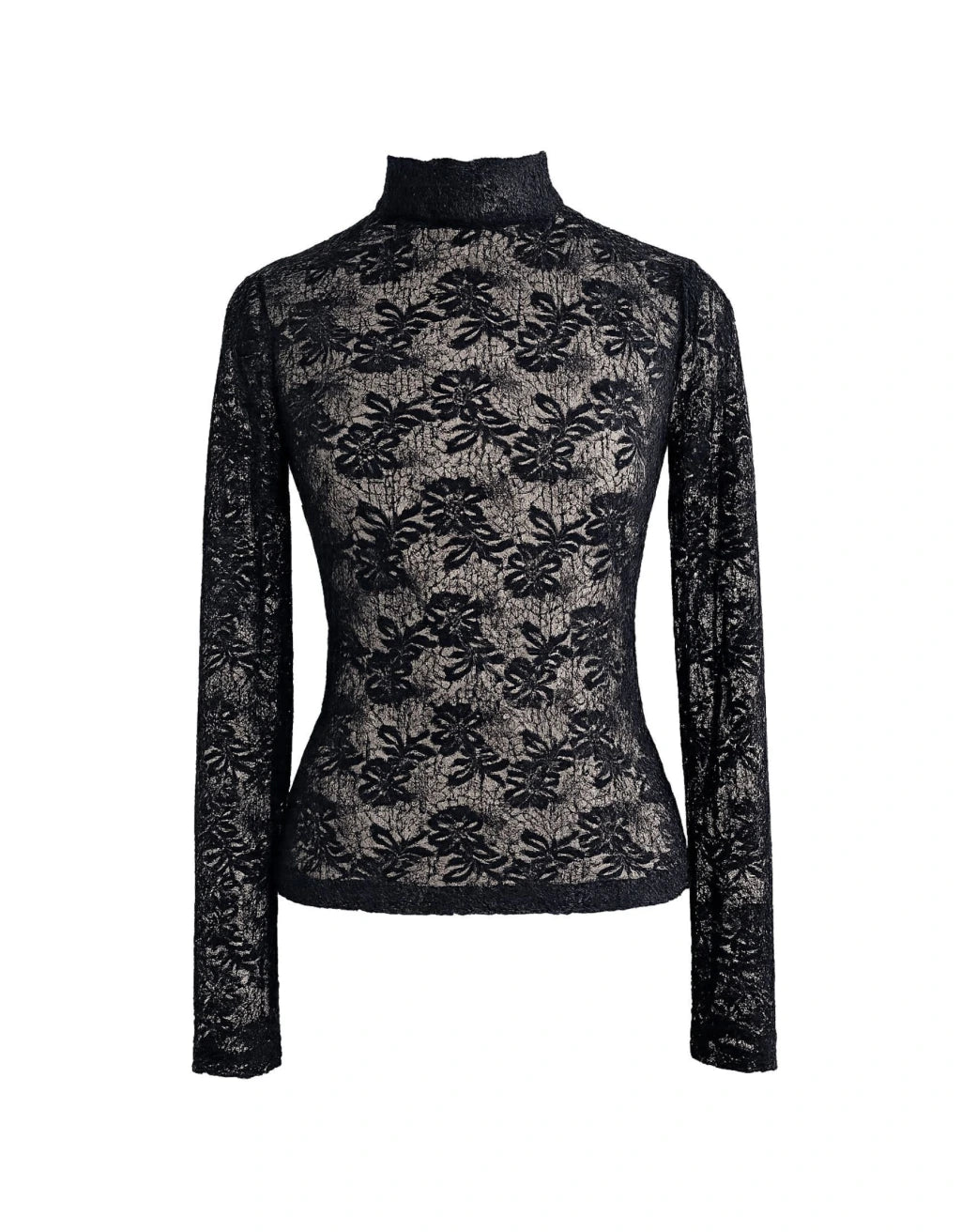 Blusa Queens Encaje Negra Alanis