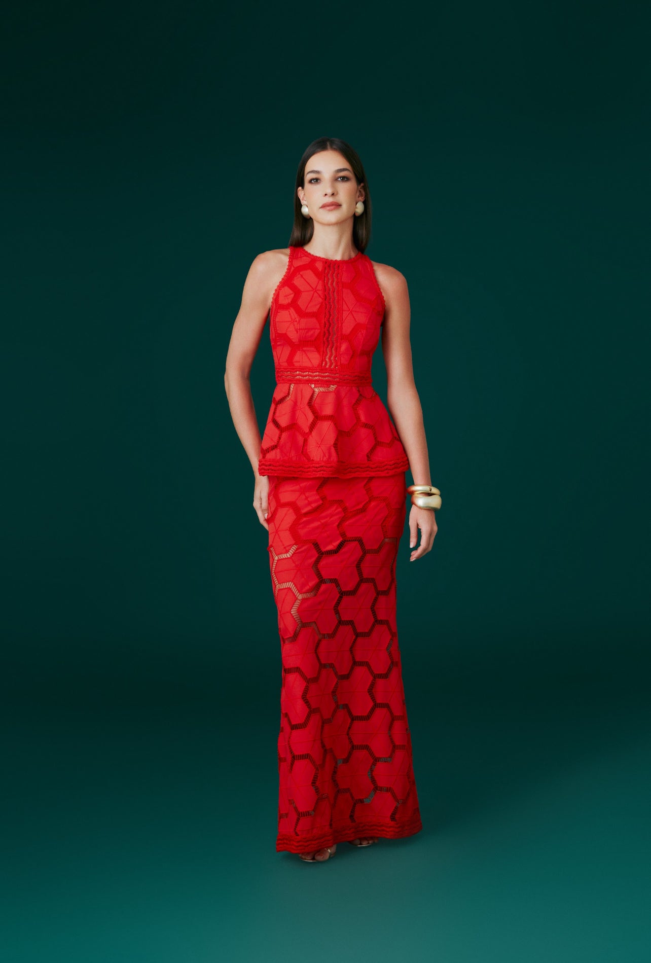 Conjunto Doralice Rojo Rock Lola