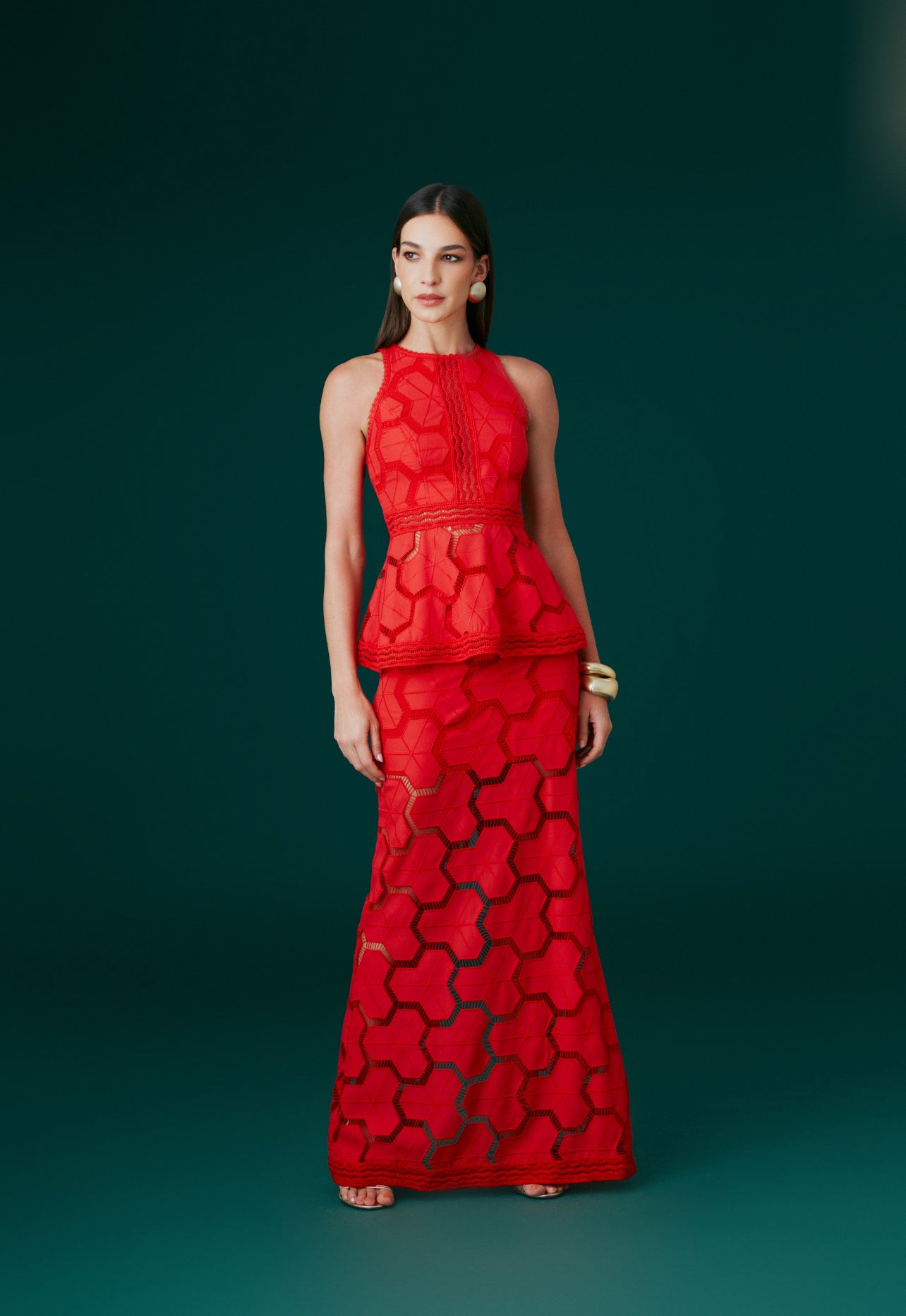 Conjunto Doralice Rojo Rock Lola