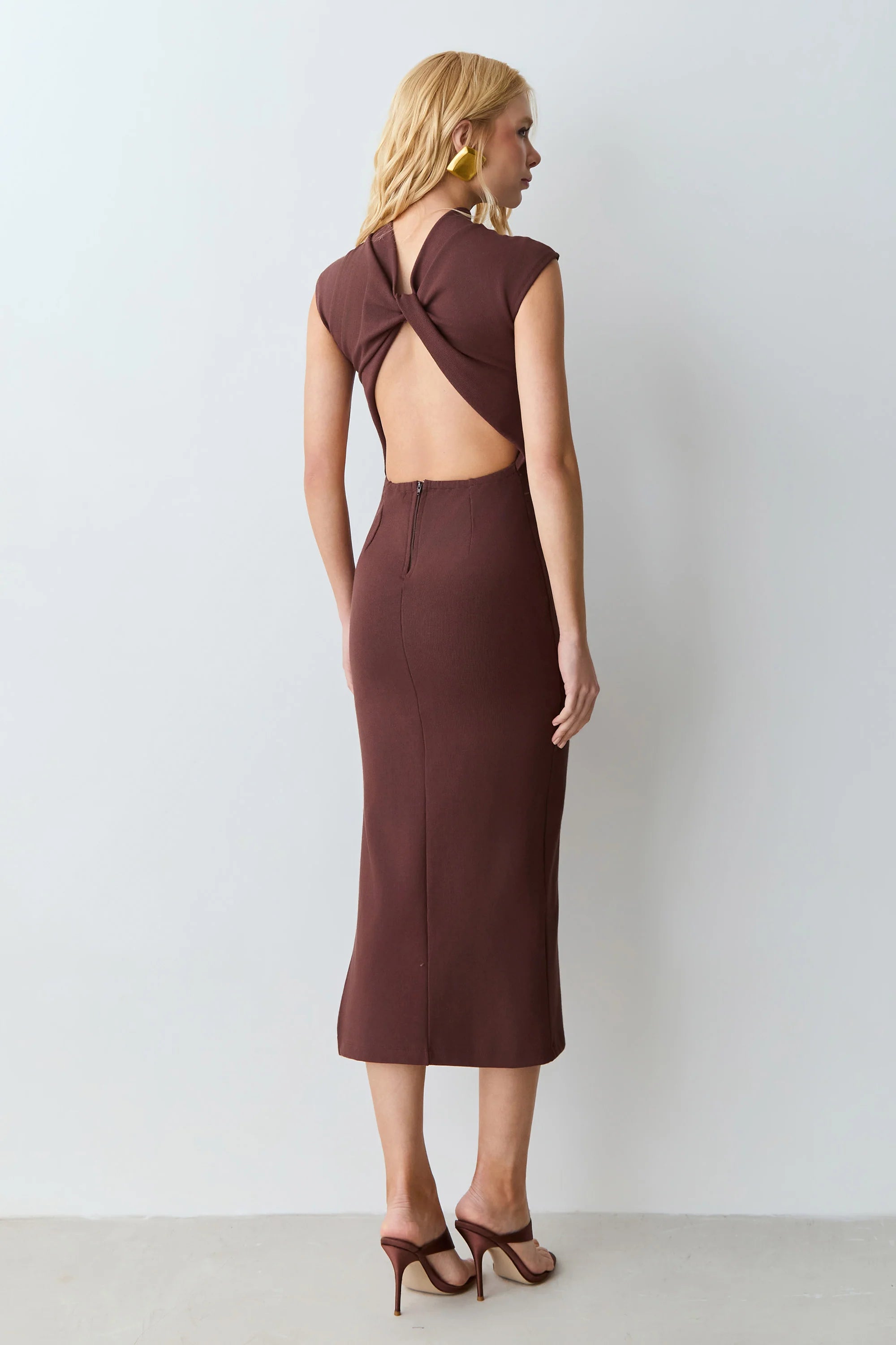 Vestido Marron Zen - 11732