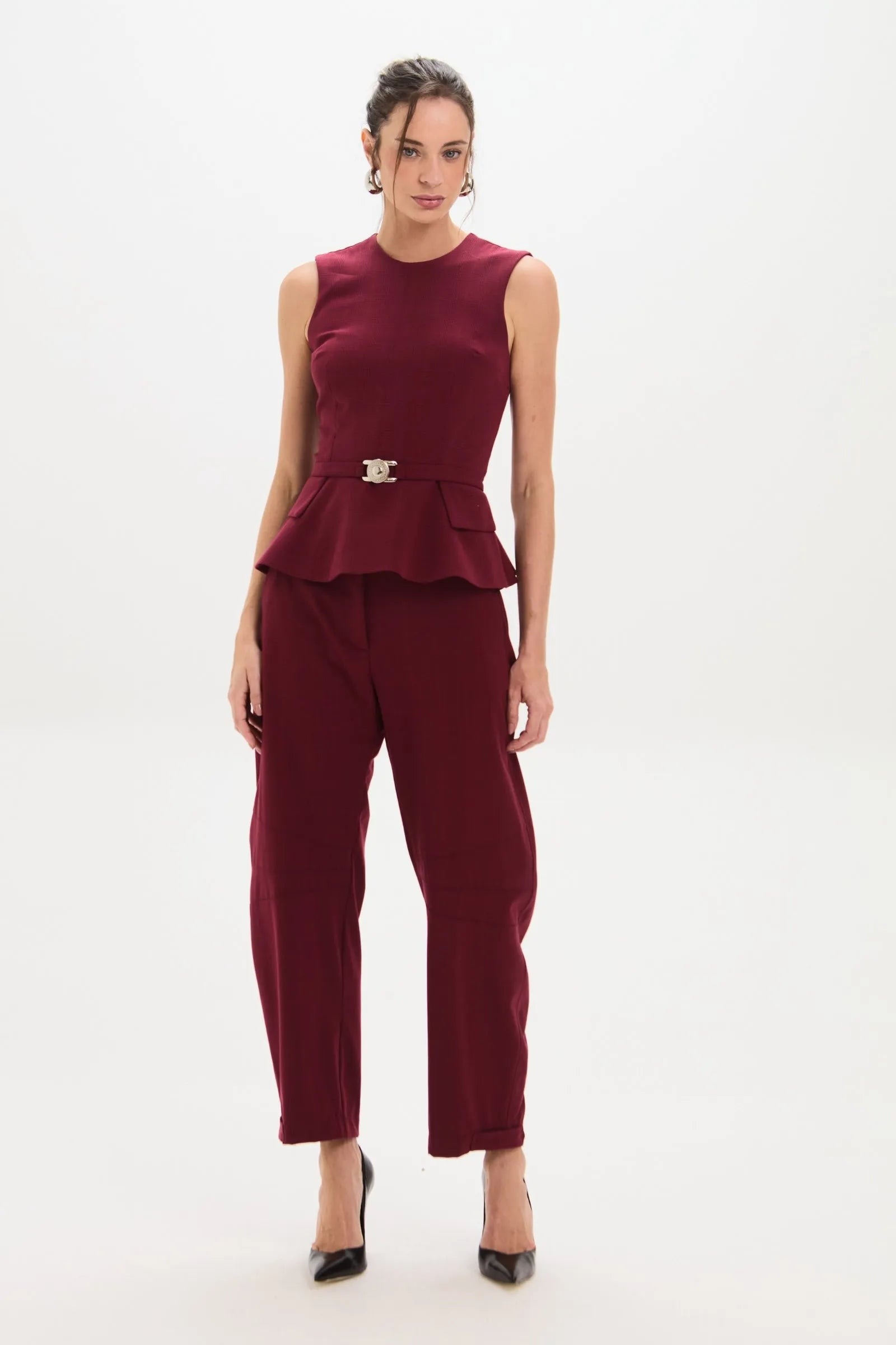 Pantalon Flora Vino Leblog