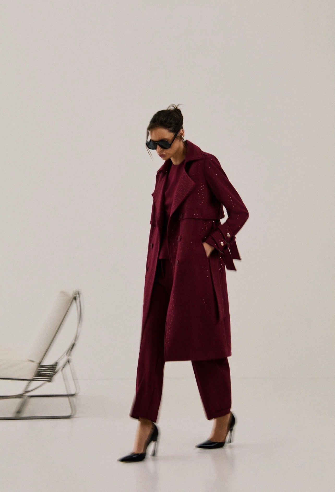 Trench Coat Flora Vino Leblog
