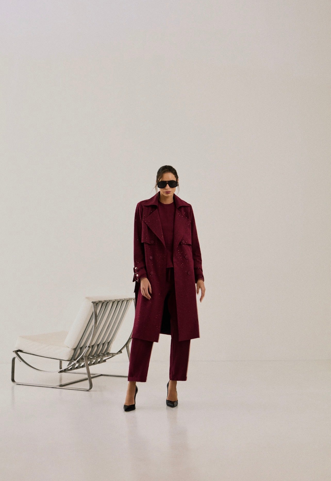 Trench Coat Flora Vino Leblog