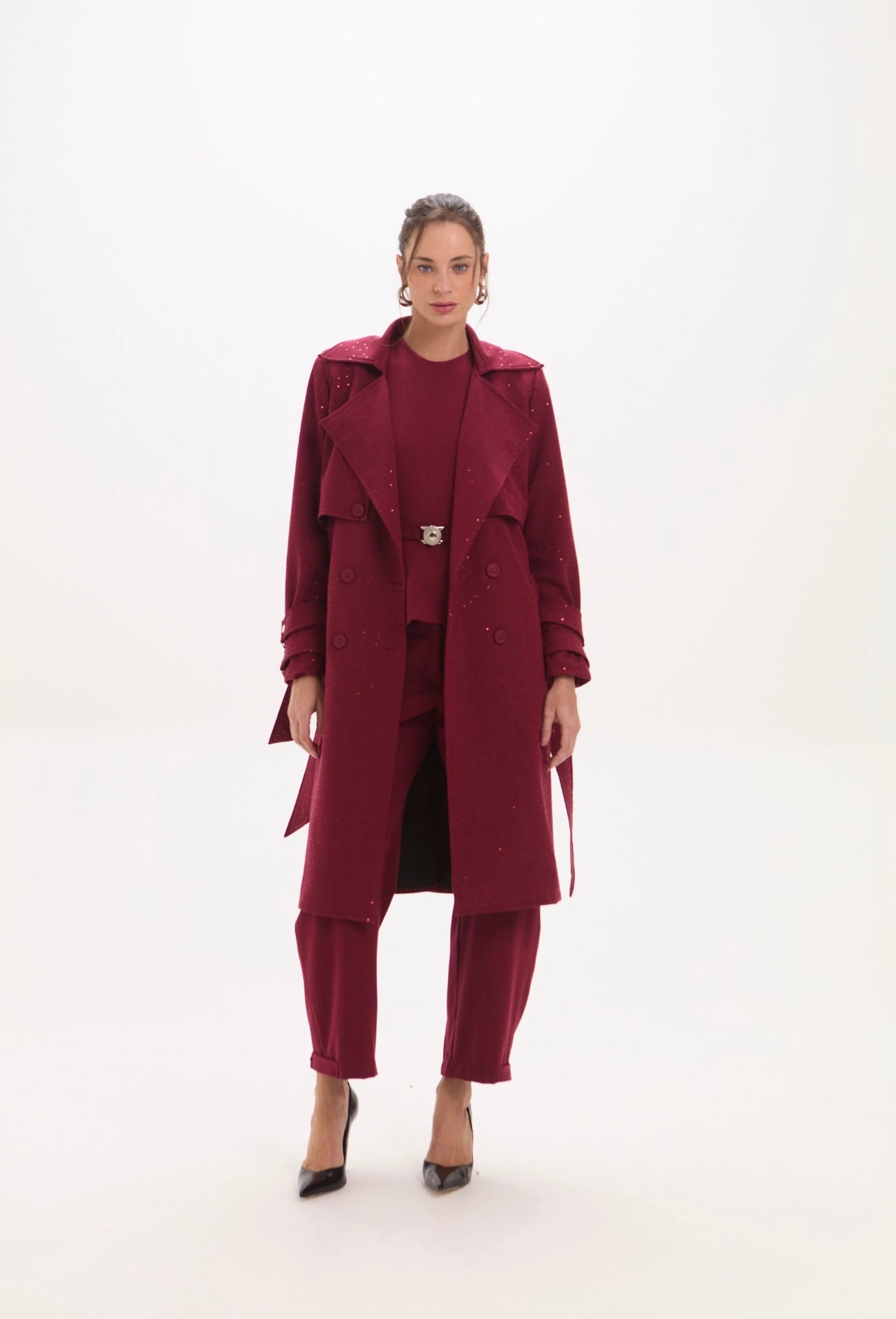 Trench Coat Flora Vino Leblog