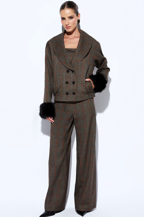 Pantalon Eleanor Ajedrez Rock Lola