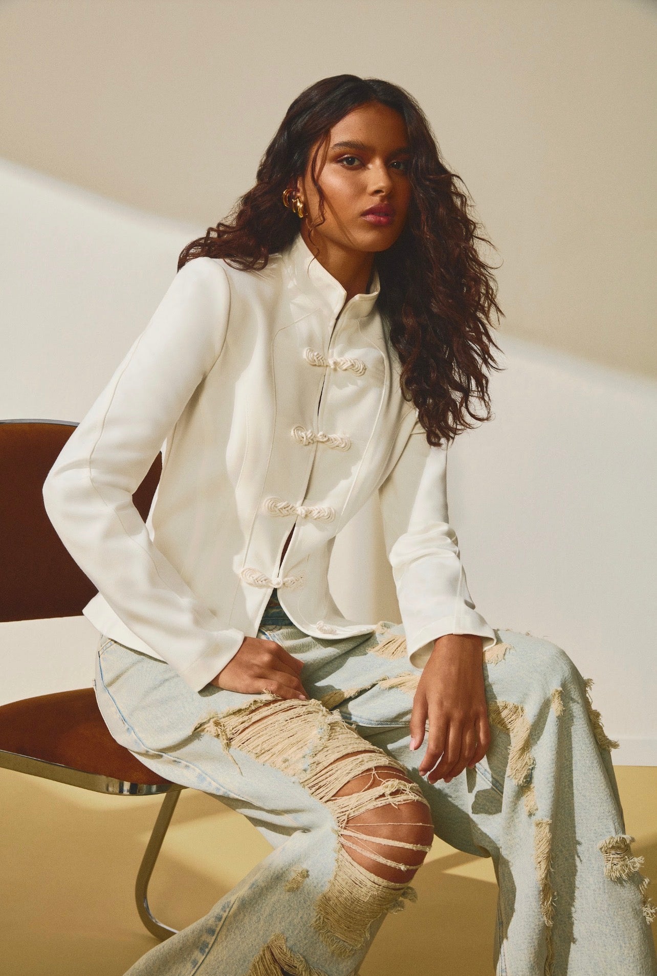 Blazer Fiorela Off Leblog