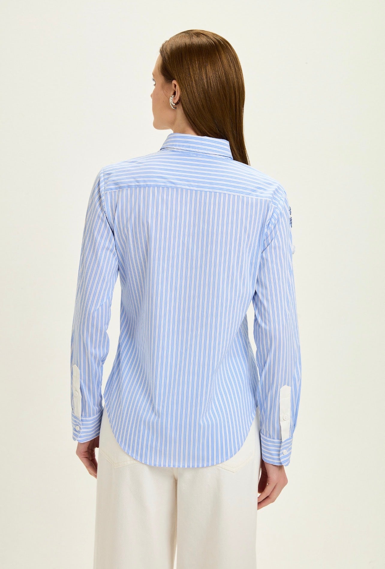Camisa Adriana Bordada Leblog