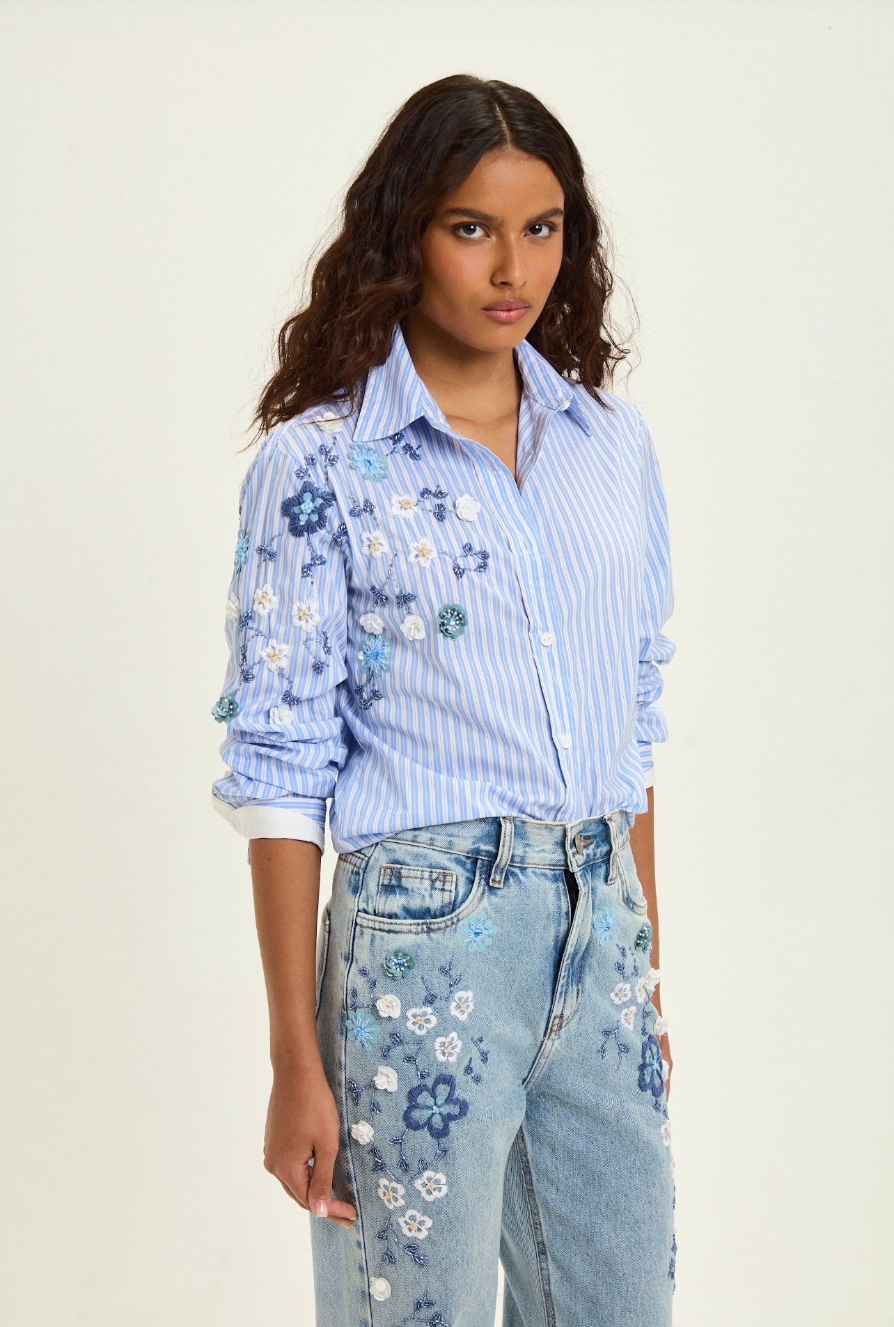 Jeans Jasmin Bordado Leblog