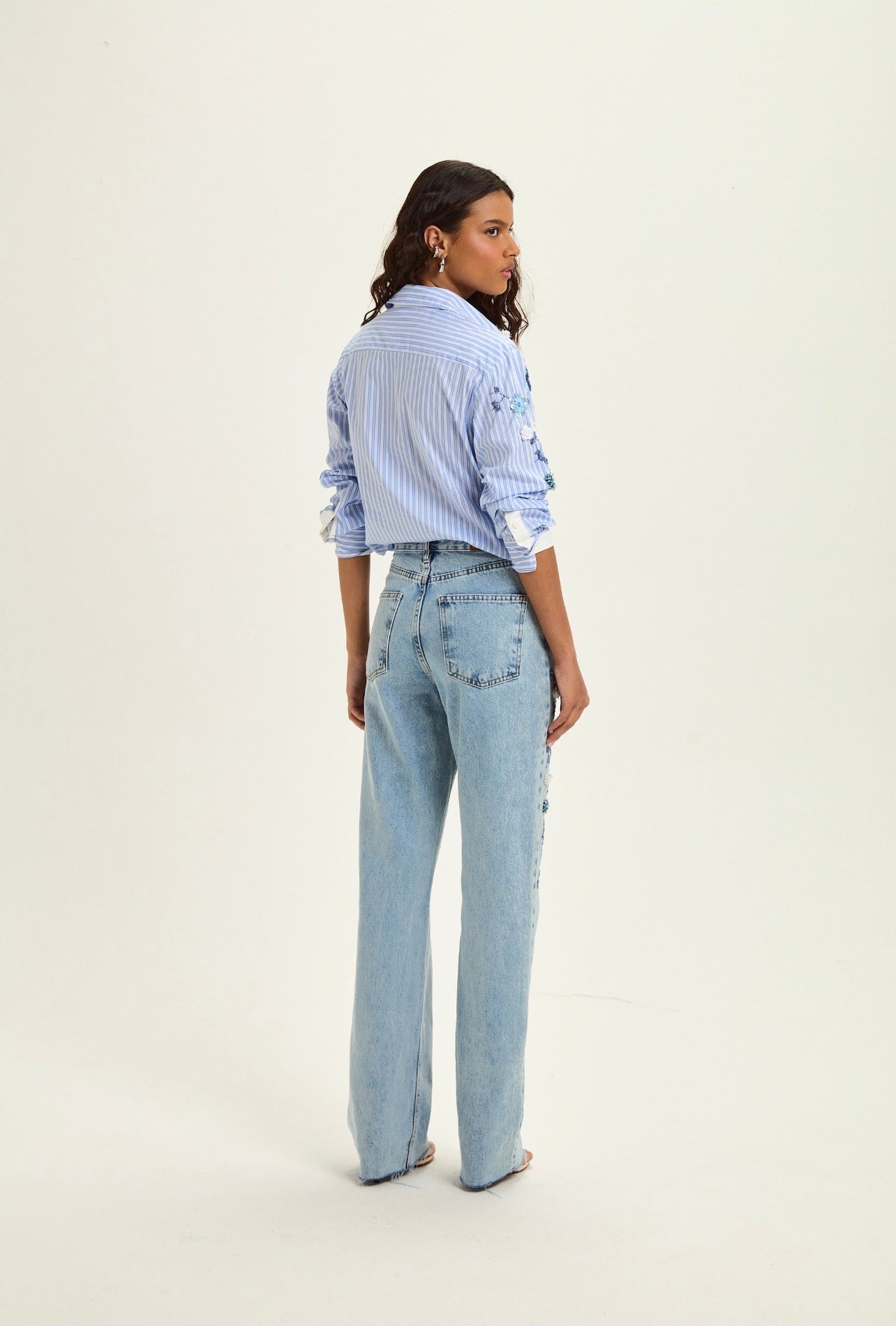 Jeans Jasmin Bordado Leblog