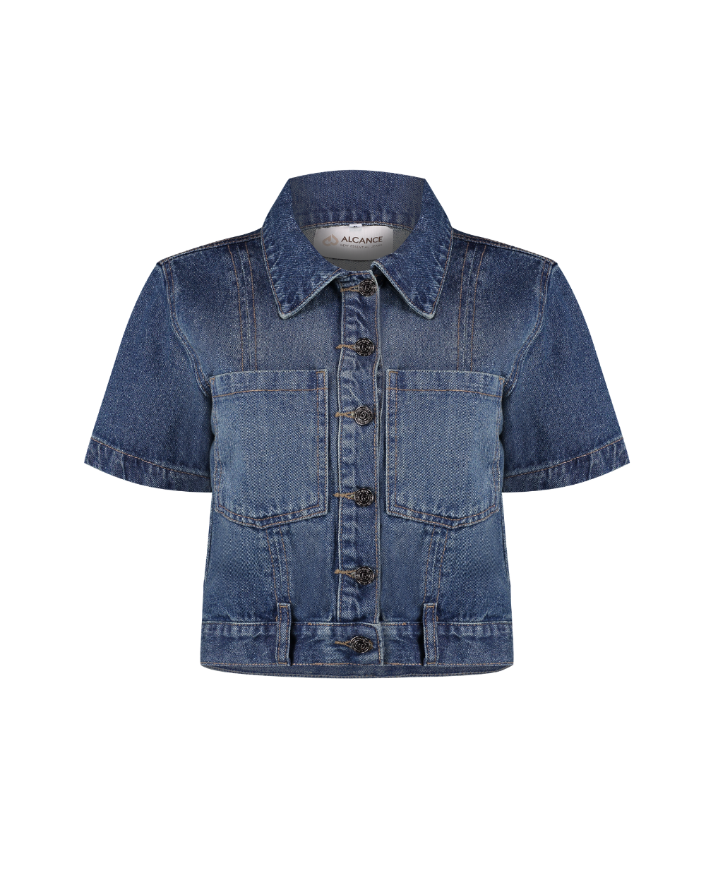 Cropped Jeans Flight Oscuro