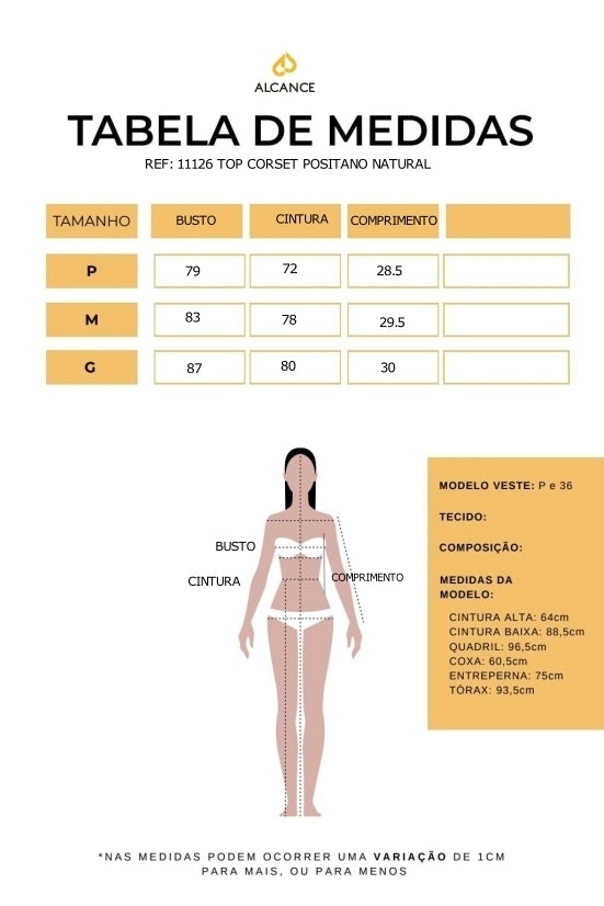 Corset Jeans Positano Natural