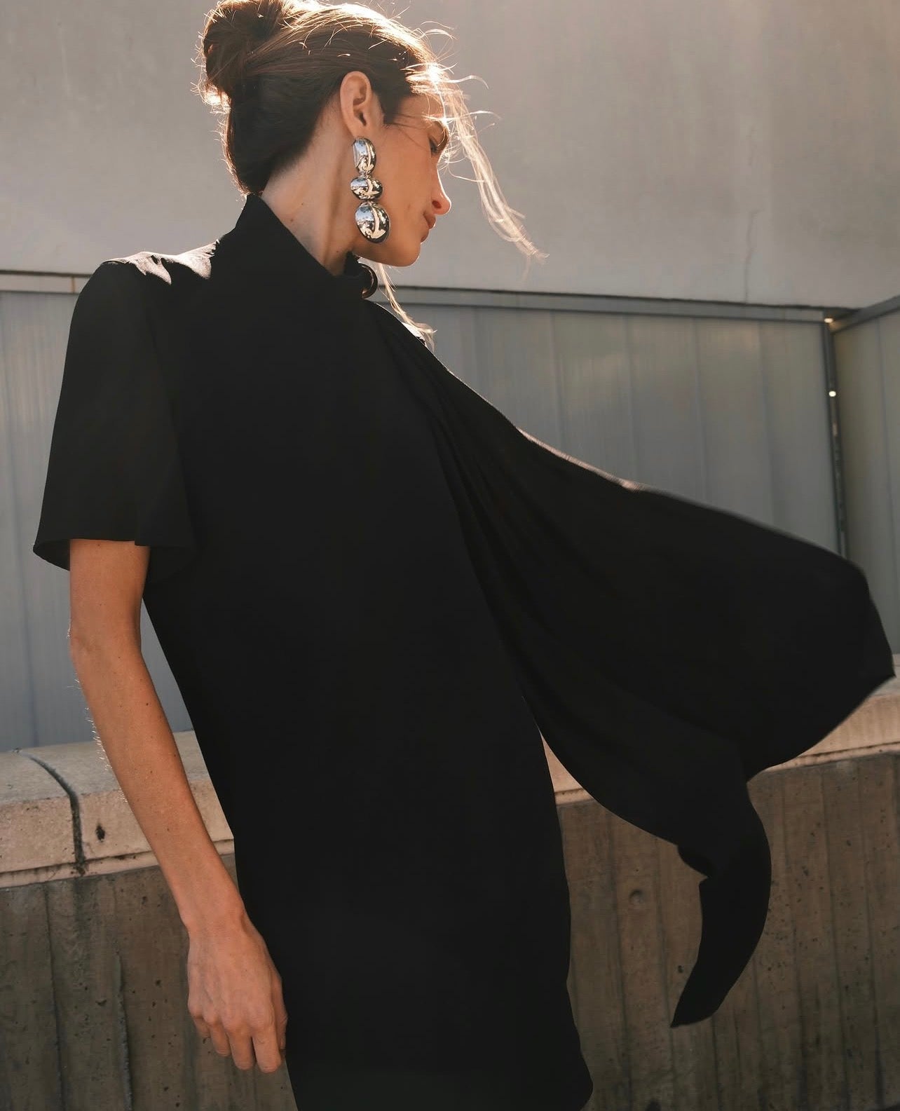 Vestido Juliana Negro Leblog